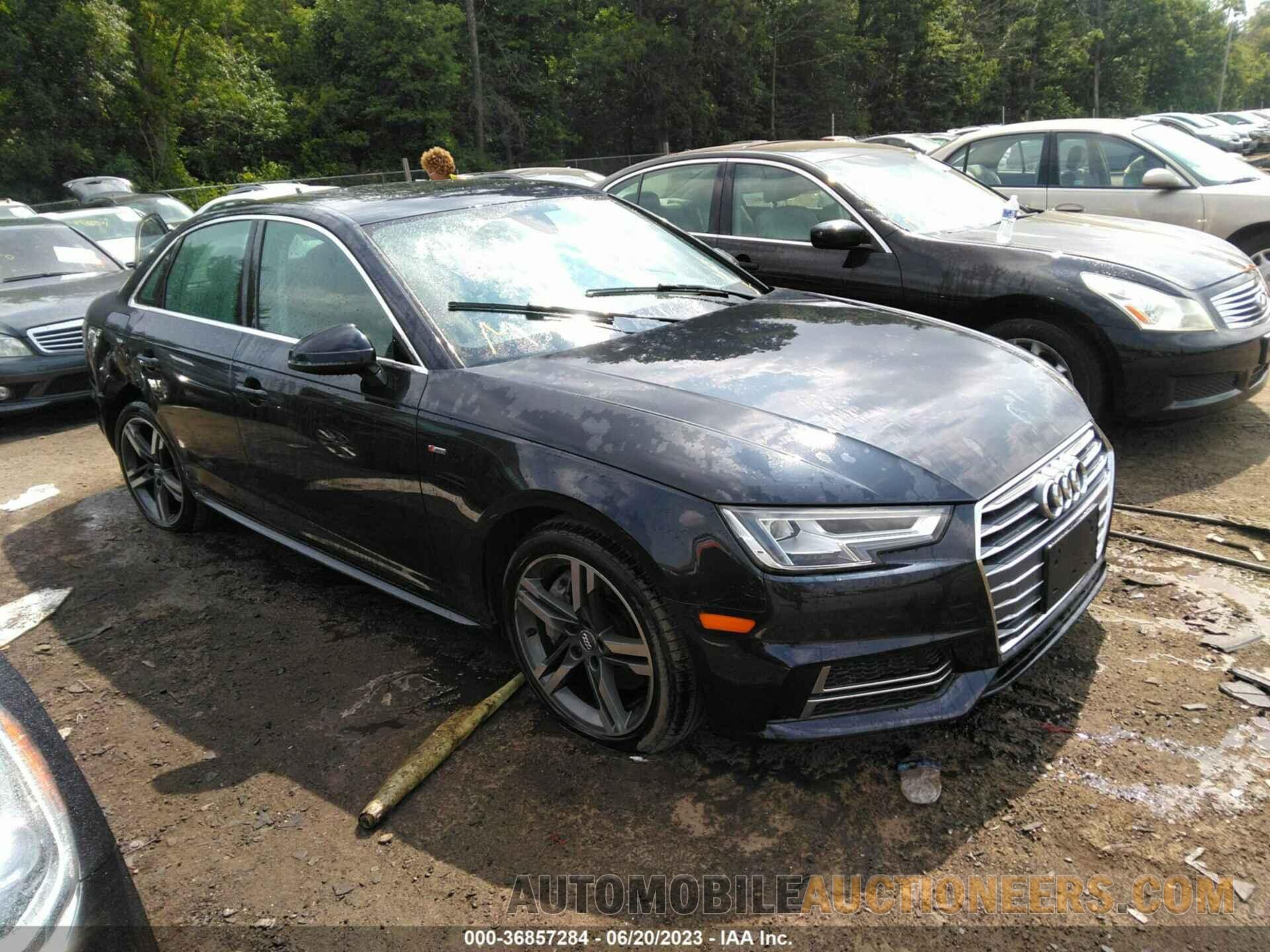 WAUENAF41JA072096 AUDI A4 2018