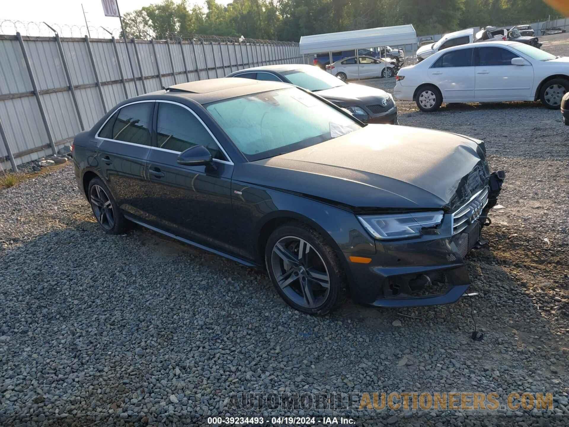 WAUENAF41JA095331 AUDI A4 2018