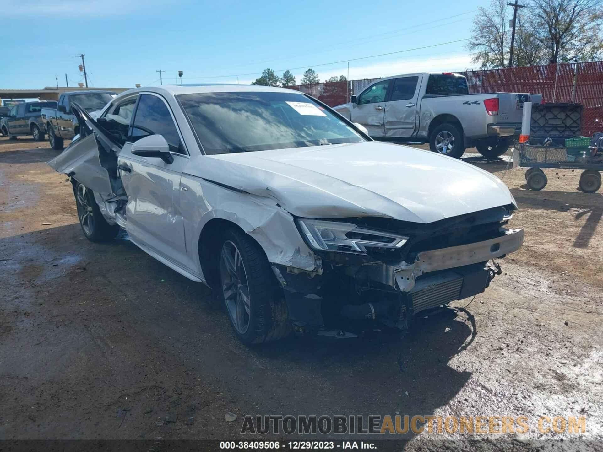 WAUENAF41JA137125 AUDI A4 2018