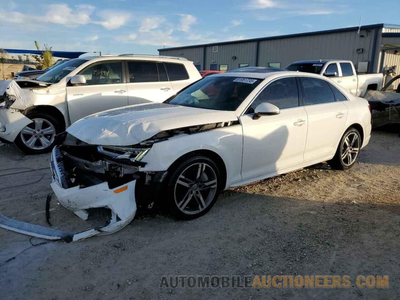 WAUENAF41JA144561 AUDI A4 2018