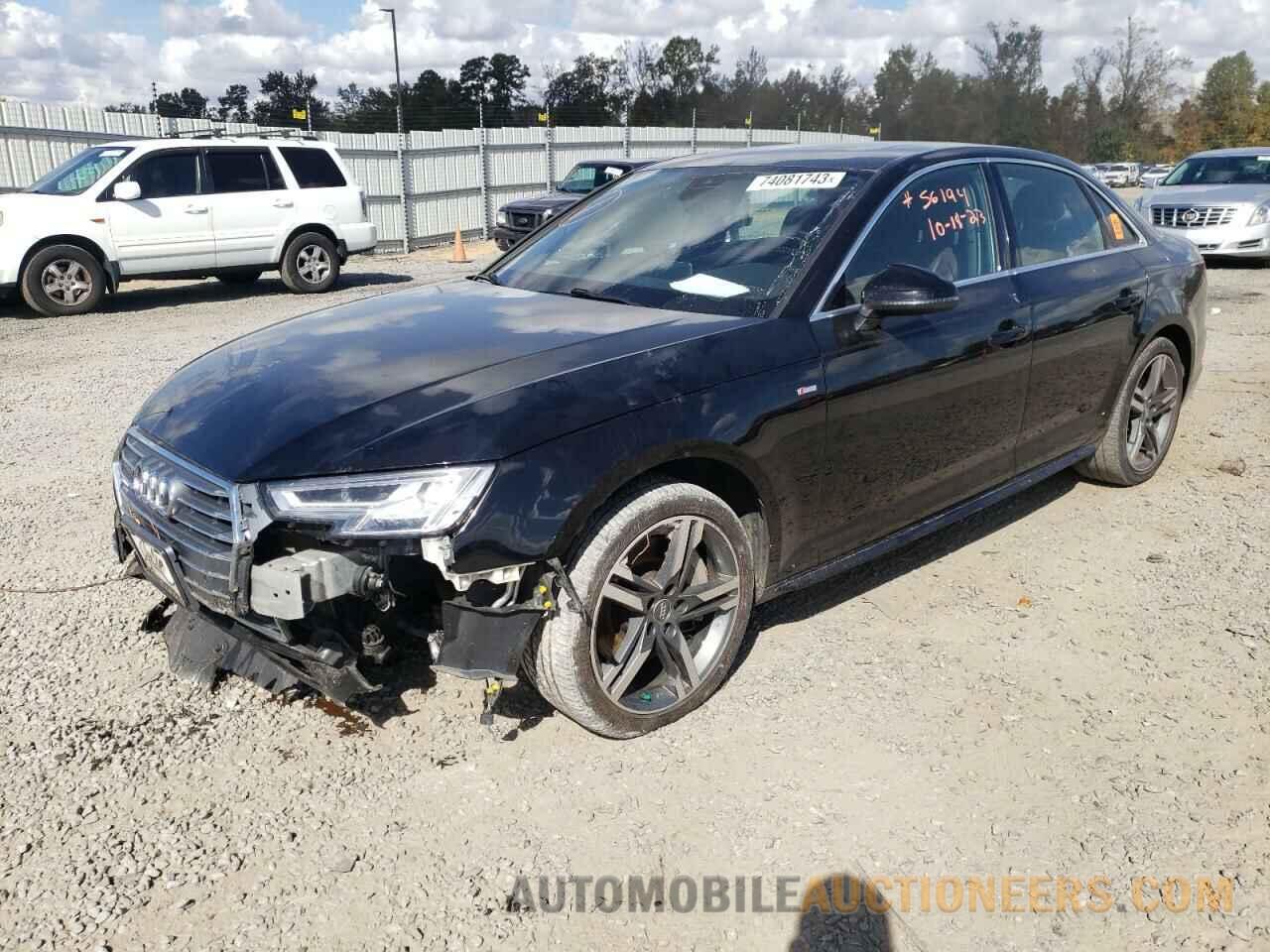 WAUENAF41JA149310 AUDI A4 2018