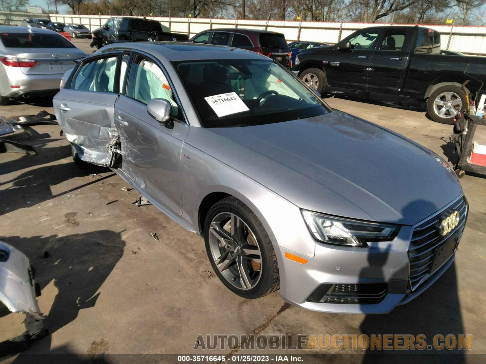 WAUENAF41JA161604 AUDI A4 2018