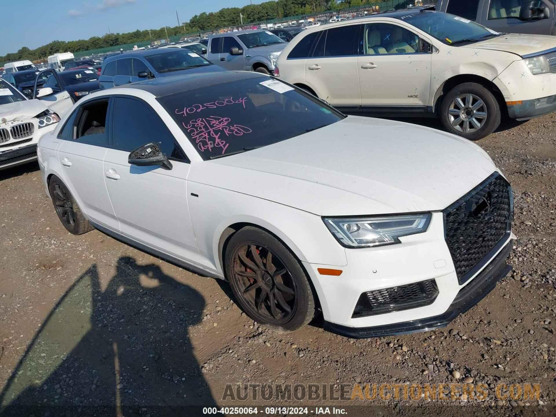 WAUENAF41JA175079 AUDI A4 2018