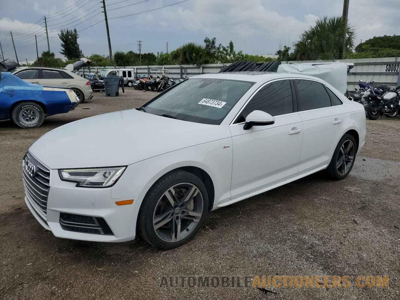 WAUENAF41JN003465 AUDI A4 2018