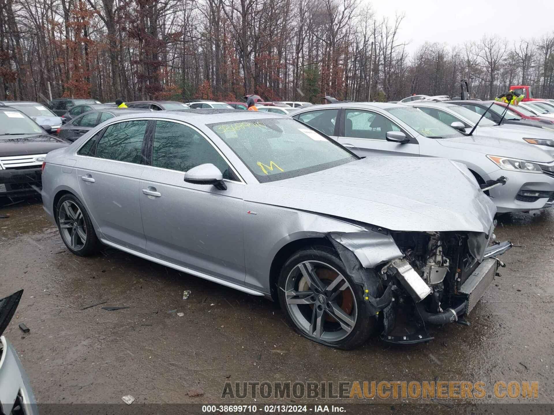 WAUENAF41JN014417 AUDI A4 2018