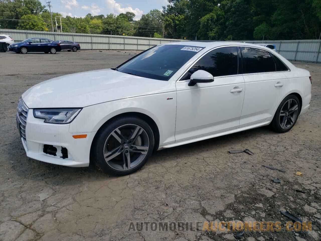 WAUENAF41JN017768 AUDI A4 2018