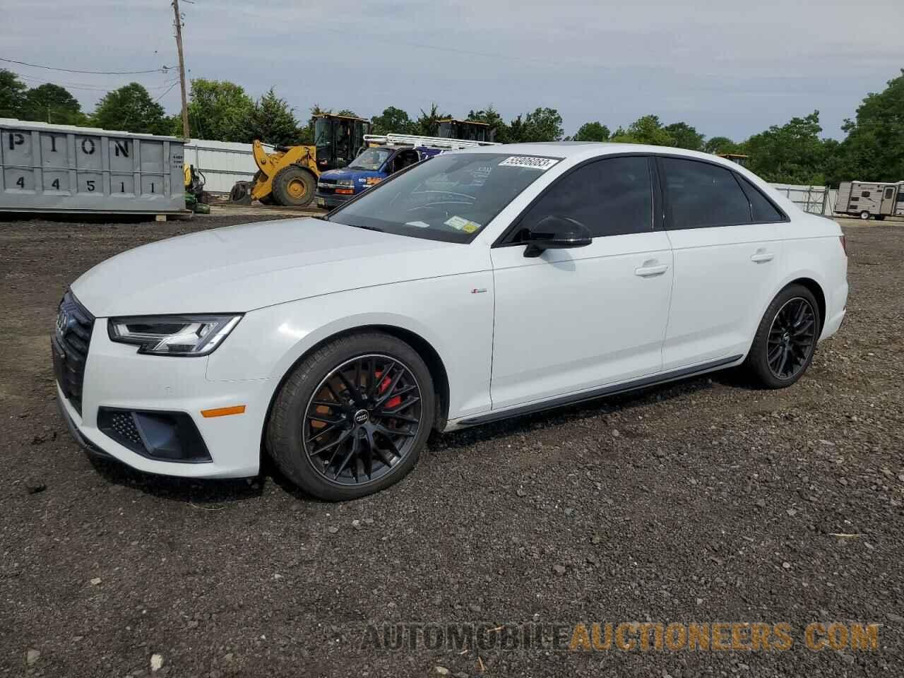 WAUENAF41KA005211 AUDI A4 2019