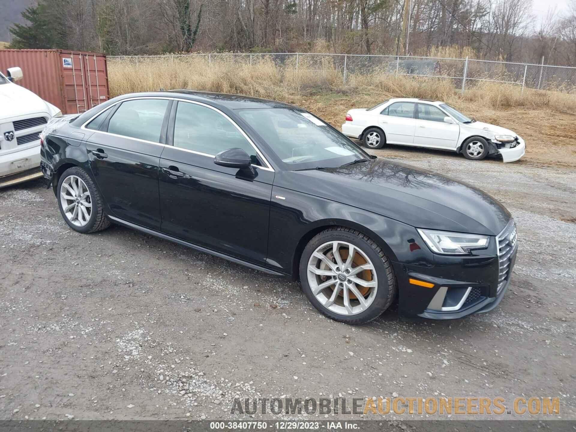 WAUENAF41KA029315 AUDI A4 2019