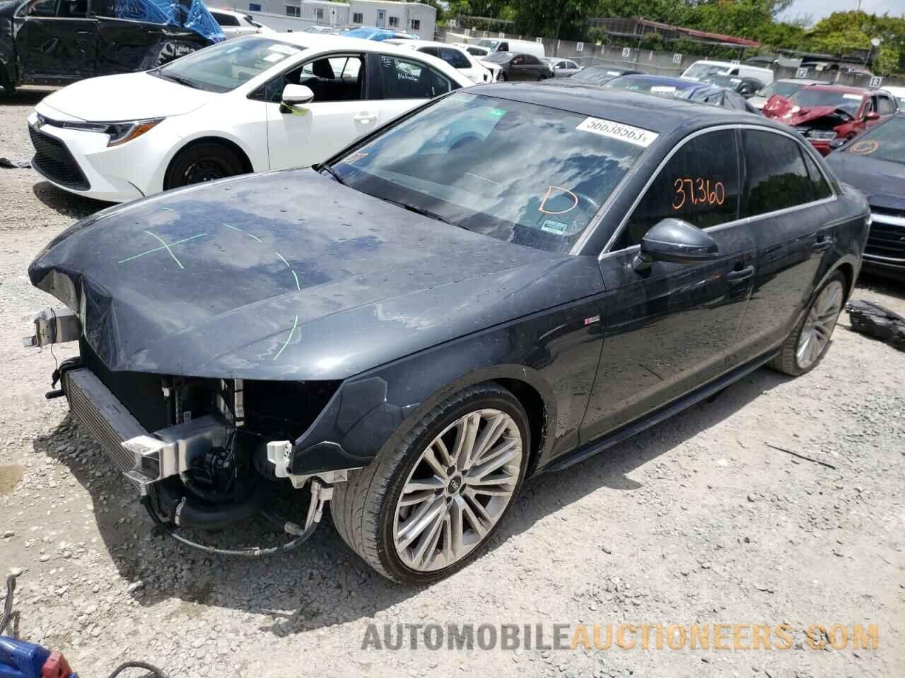 WAUENAF41KA035566 AUDI A4 2019