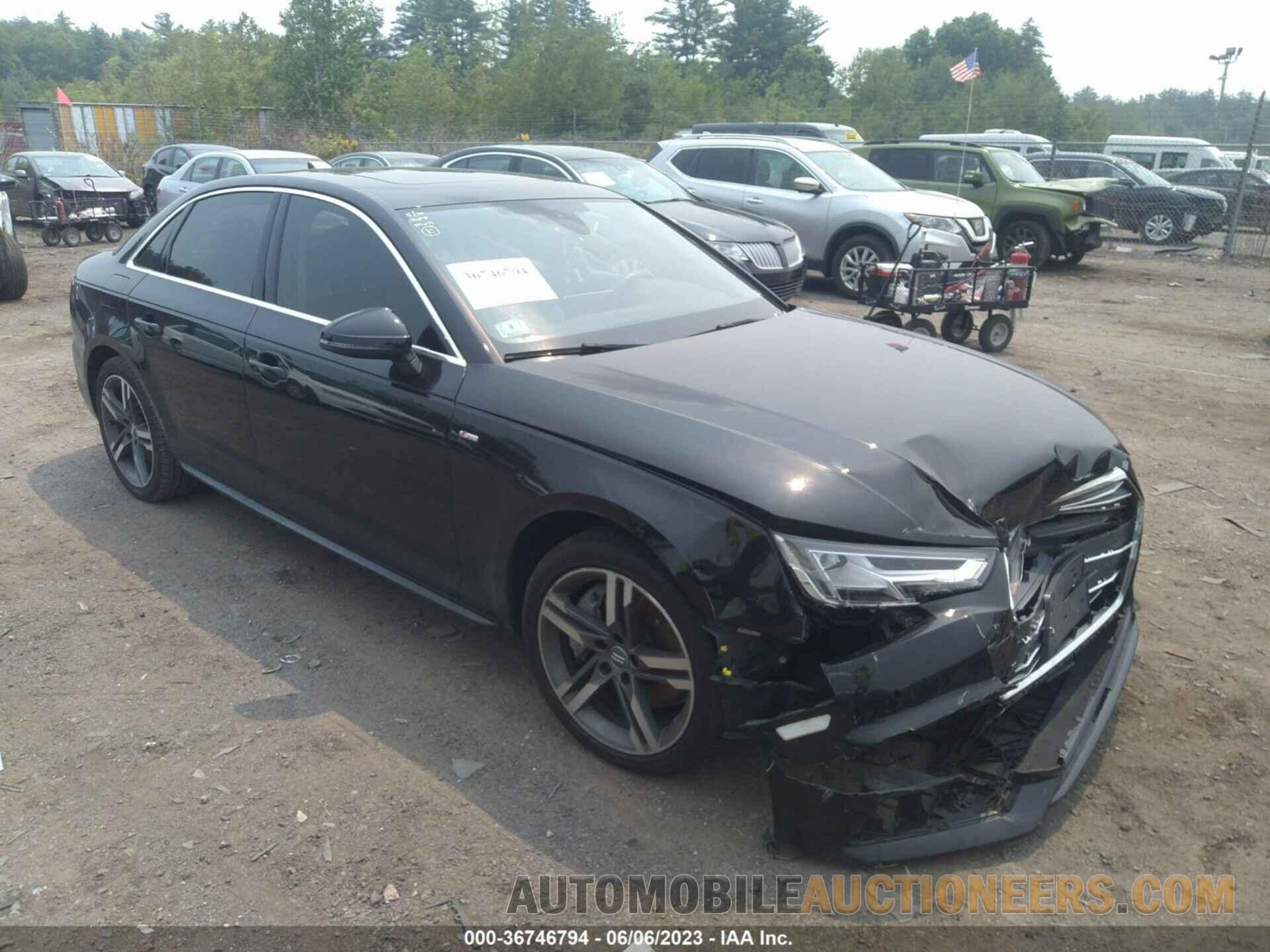 WAUENAF42HA159760 AUDI A4 2017