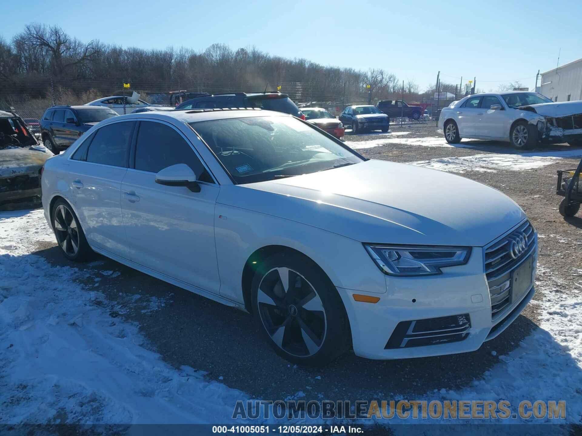 WAUENAF42HN001251 AUDI A4 2017