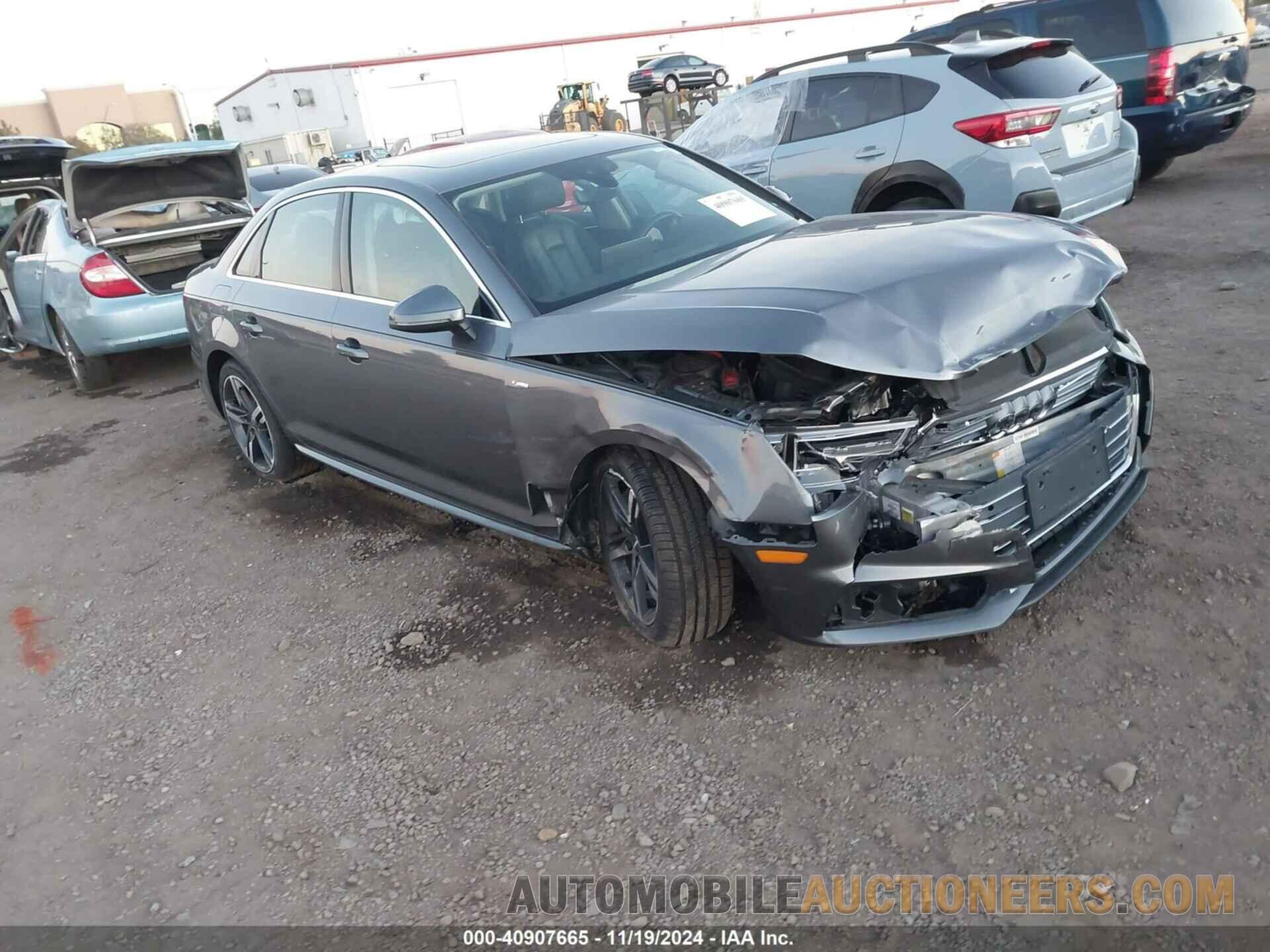 WAUENAF42HN014503 AUDI A4 2017