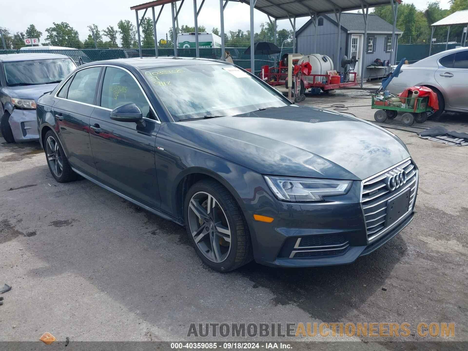 WAUENAF42HN025047 AUDI A4 2017