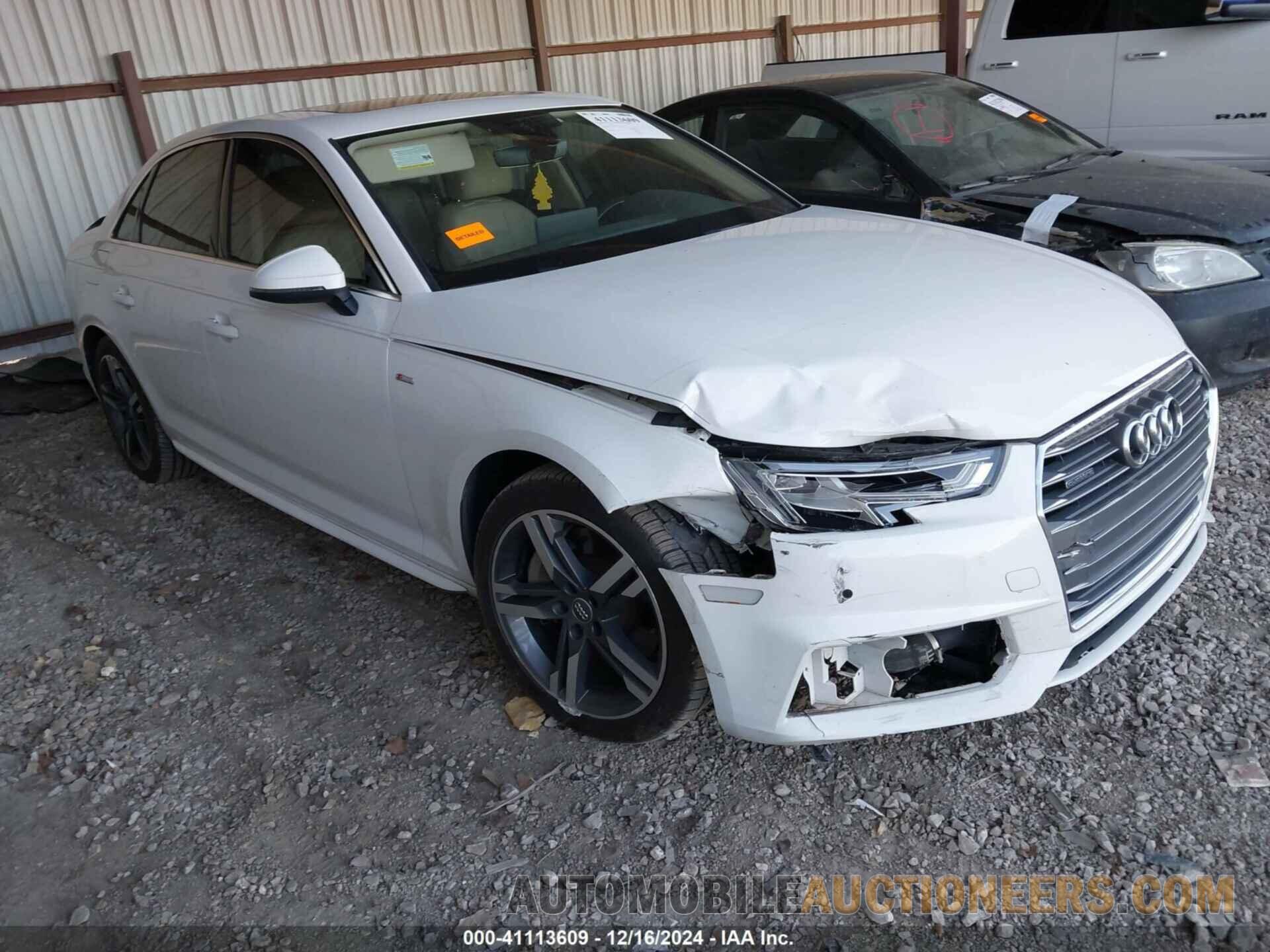 WAUENAF42HN038154 AUDI A4 2017