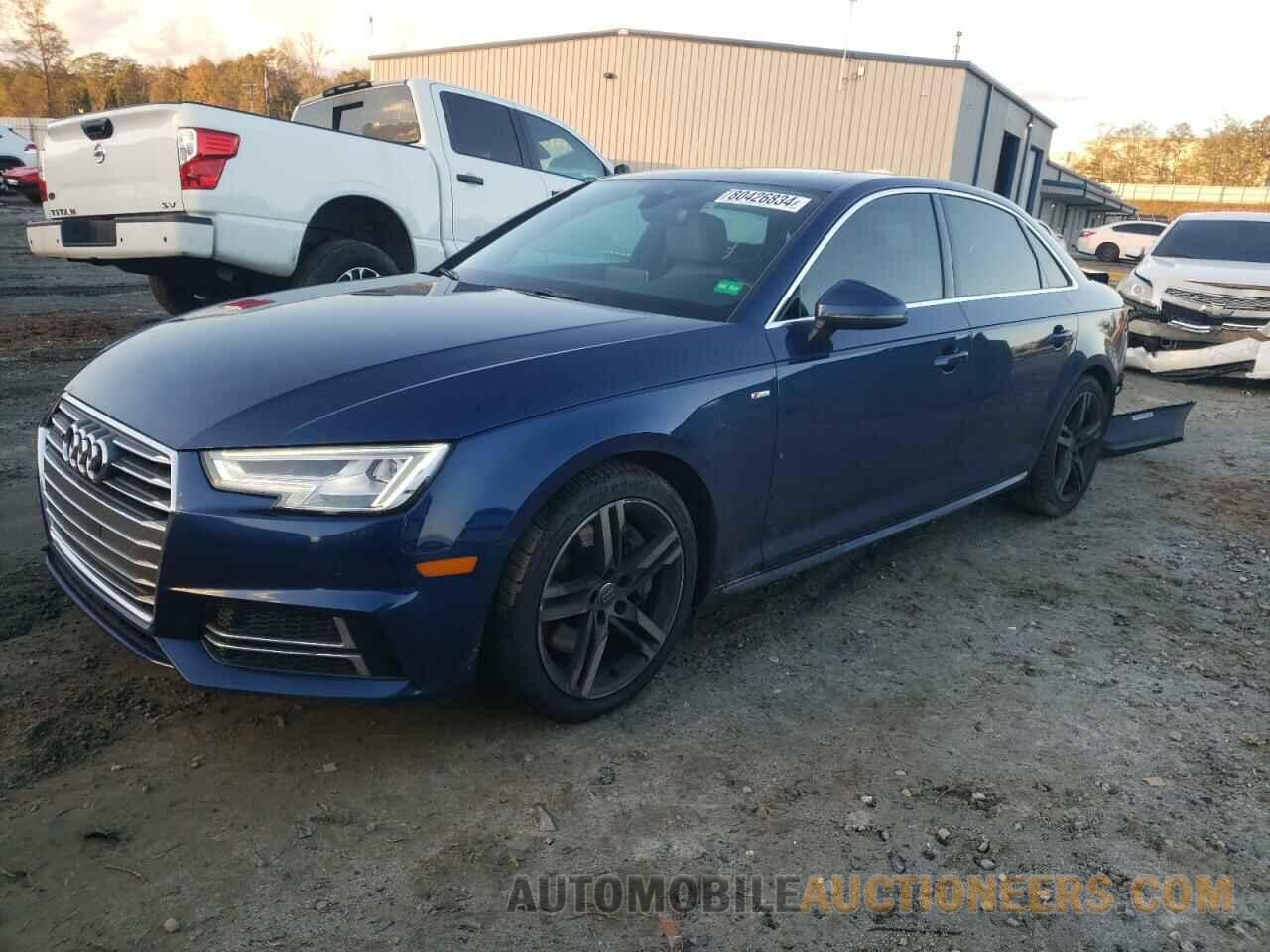 WAUENAF42HN042897 AUDI A4 2017