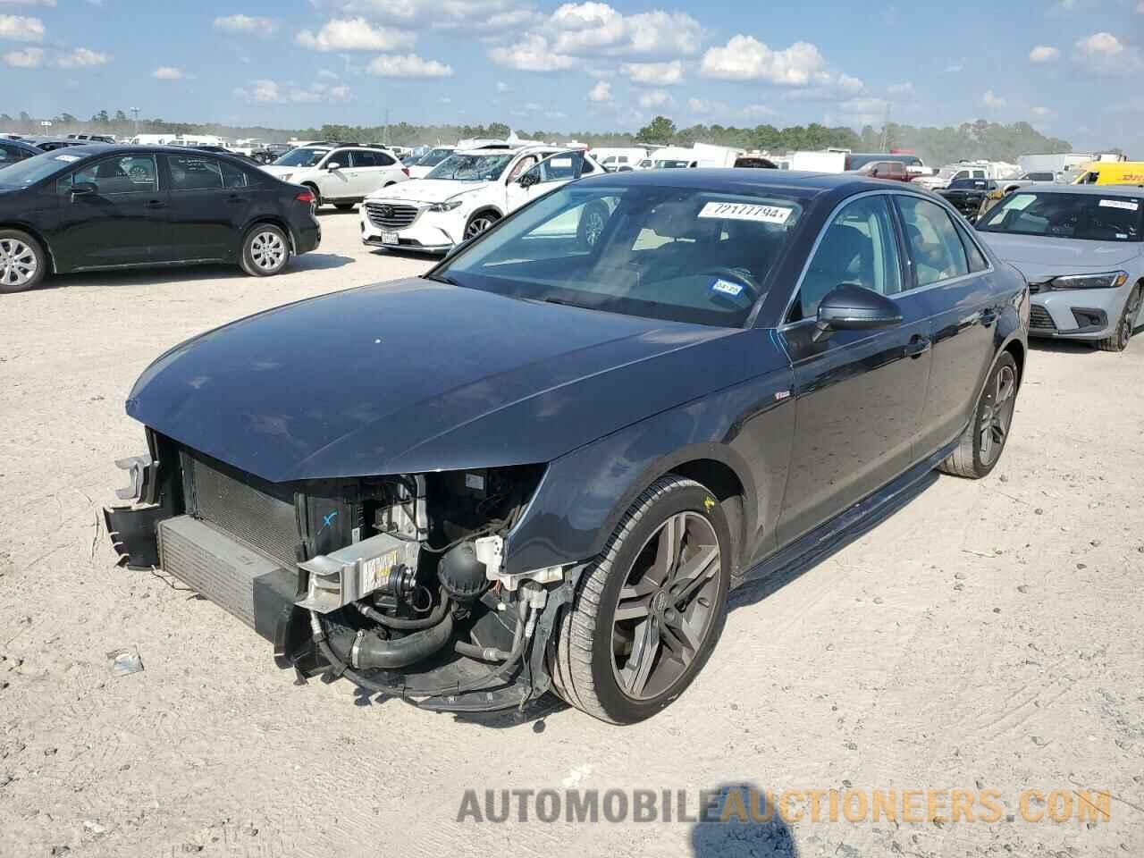 WAUENAF42HN066245 AUDI A4 2017