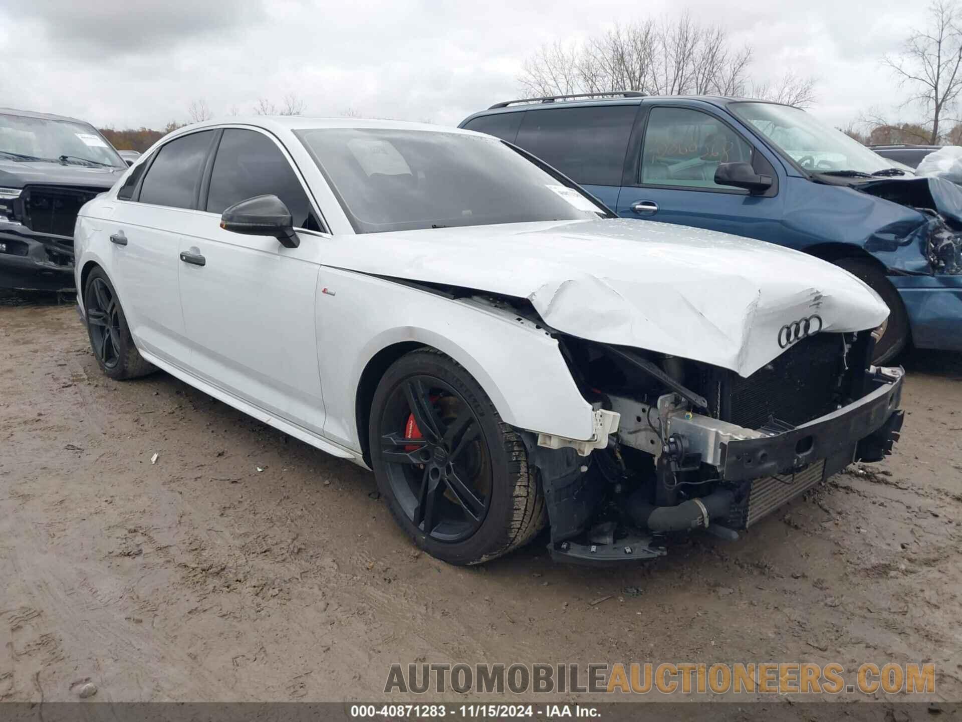 WAUENAF42HN066584 AUDI A4 2017