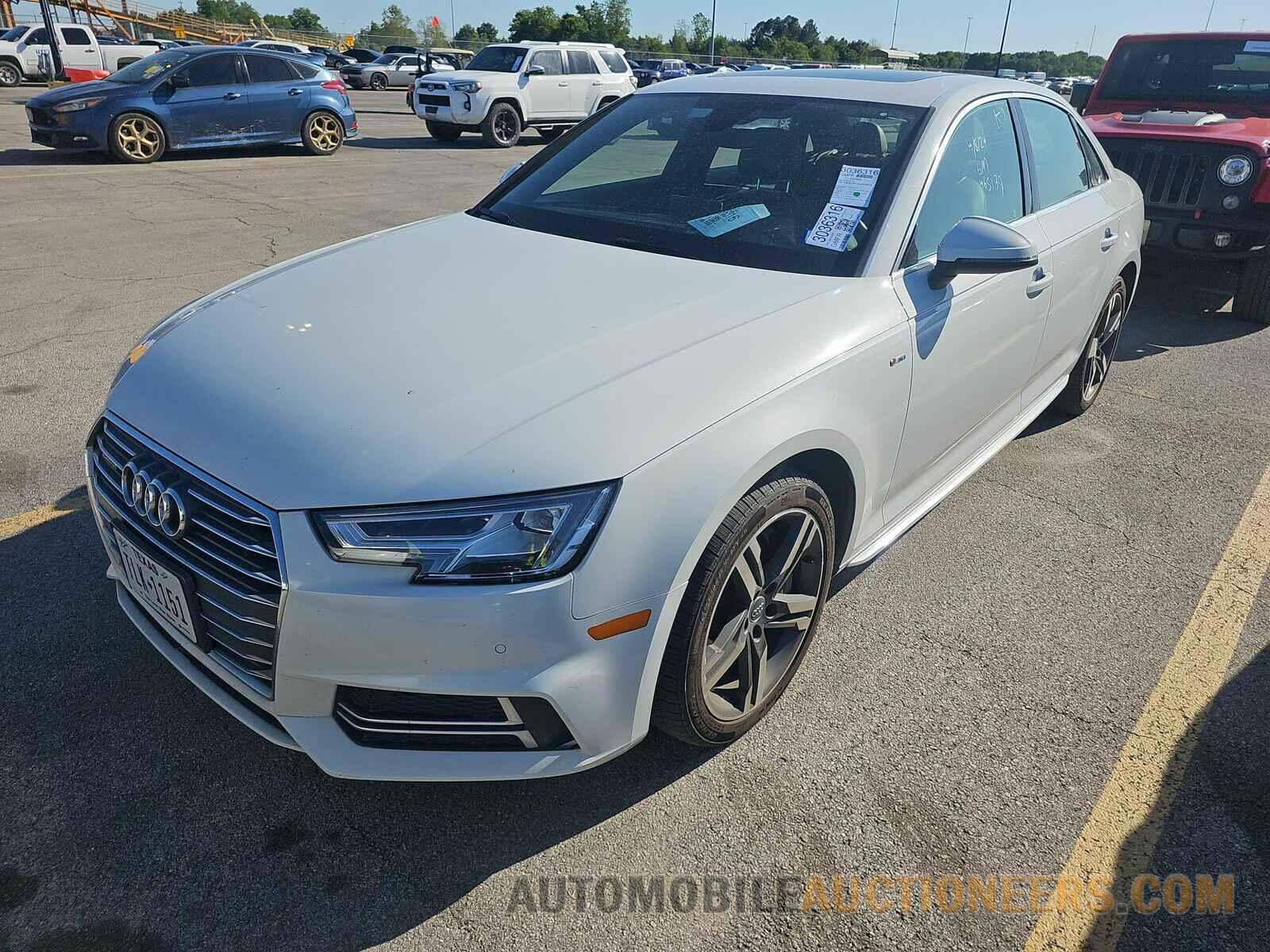 WAUENAF42JA030276 Audi A4 Sedan 2018