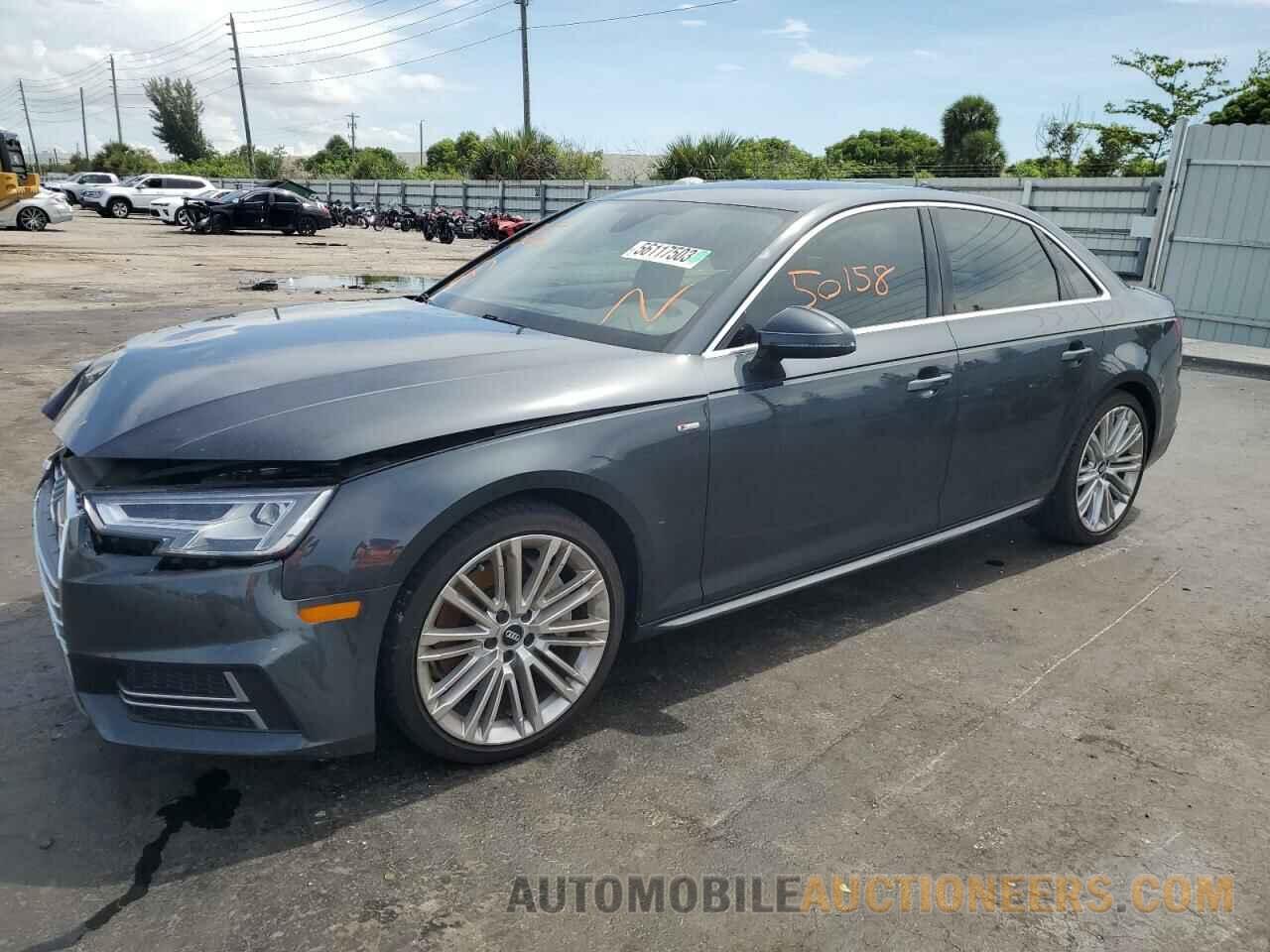 WAUENAF42JA035493 AUDI A4 2018