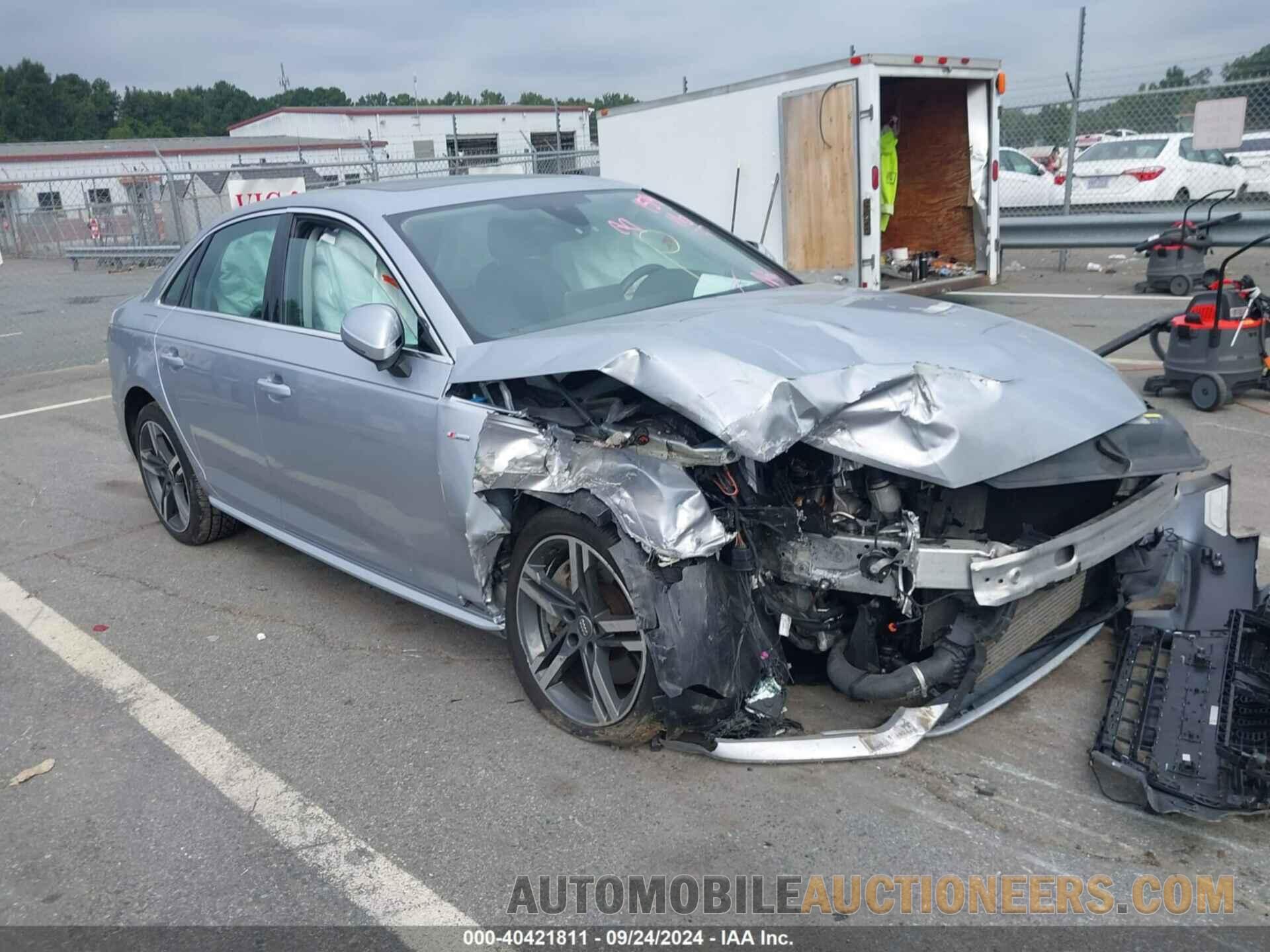 WAUENAF42JA061737 AUDI A4 2018