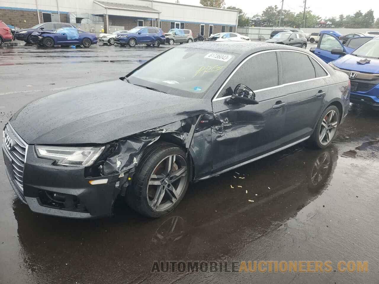 WAUENAF42JA144567 AUDI A4 2018