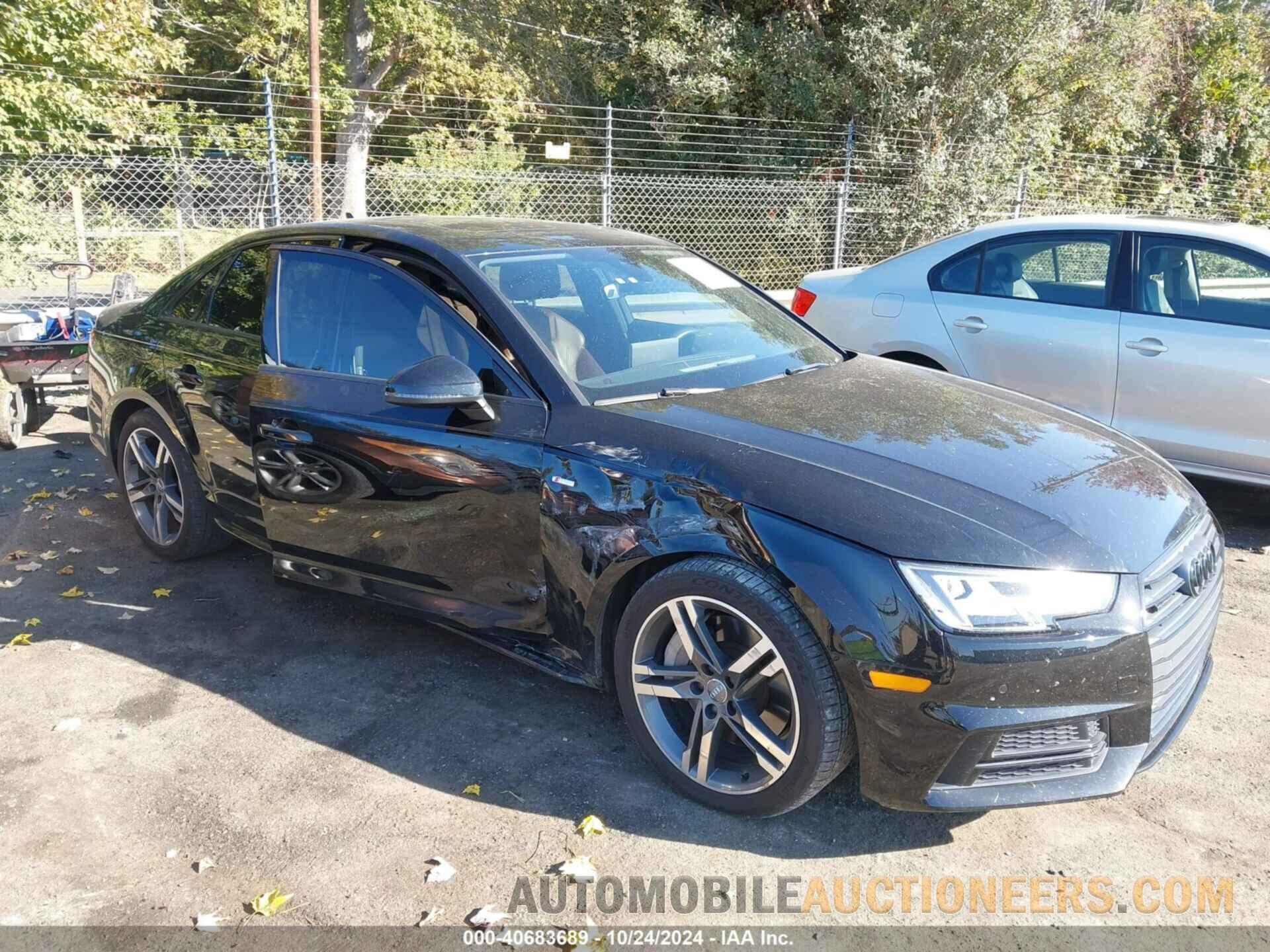 WAUENAF42JA160879 AUDI A4 2018