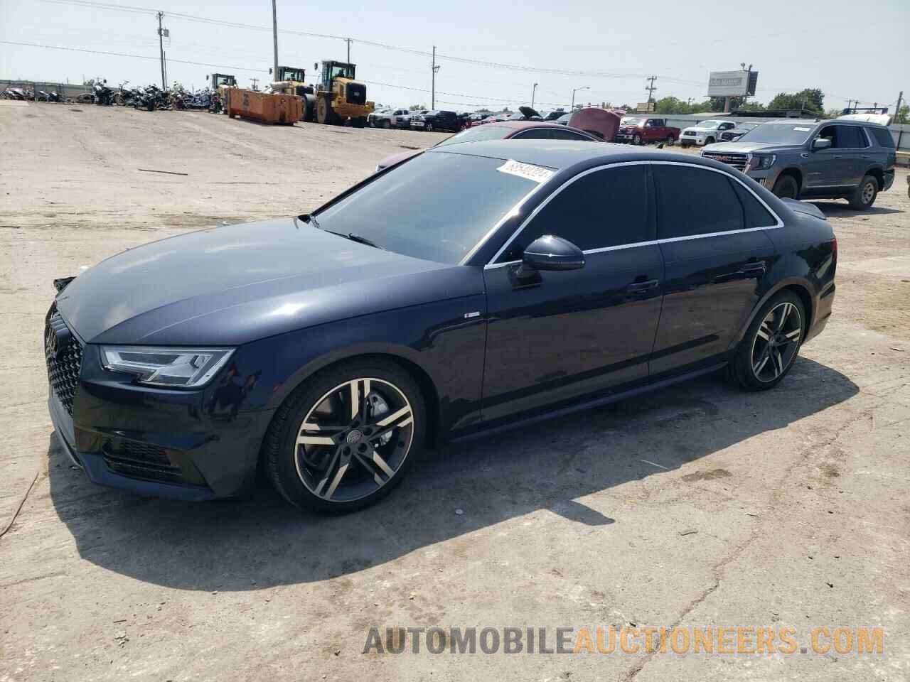 WAUENAF42JA166827 AUDI A4 2018