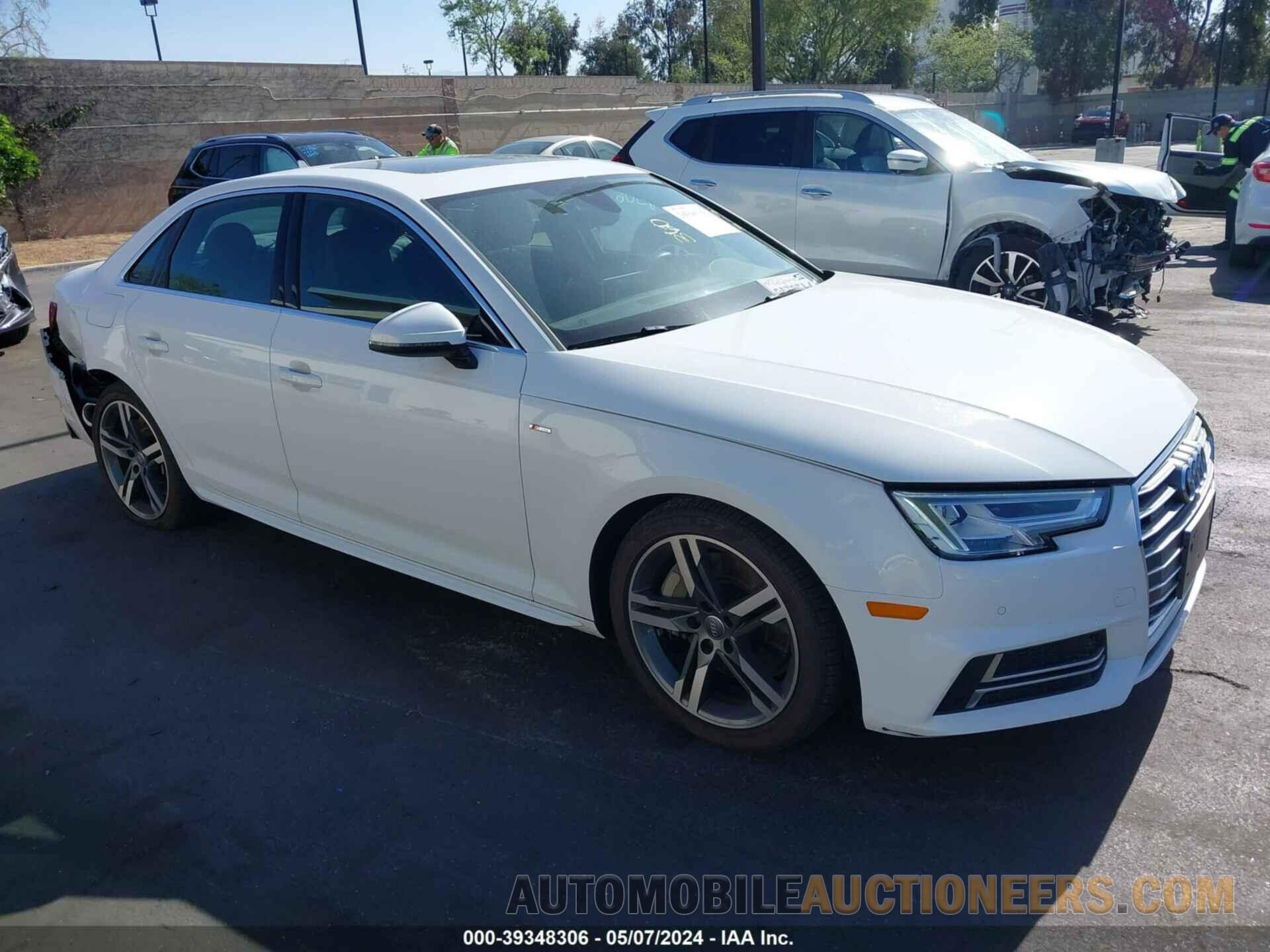 WAUENAF42JN001918 AUDI A4 2018