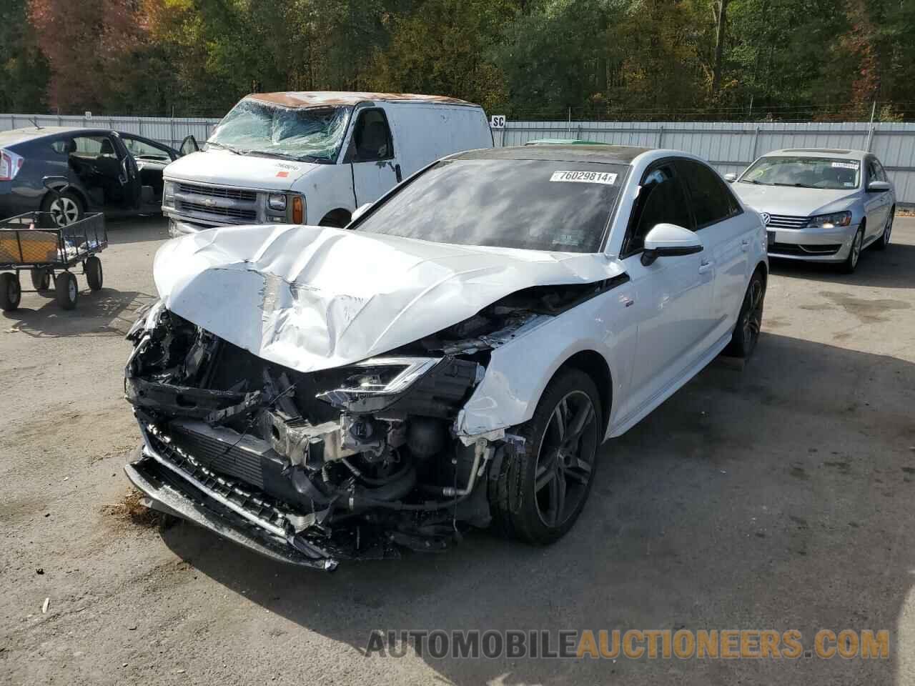 WAUENAF42JN007458 AUDI A4 2018