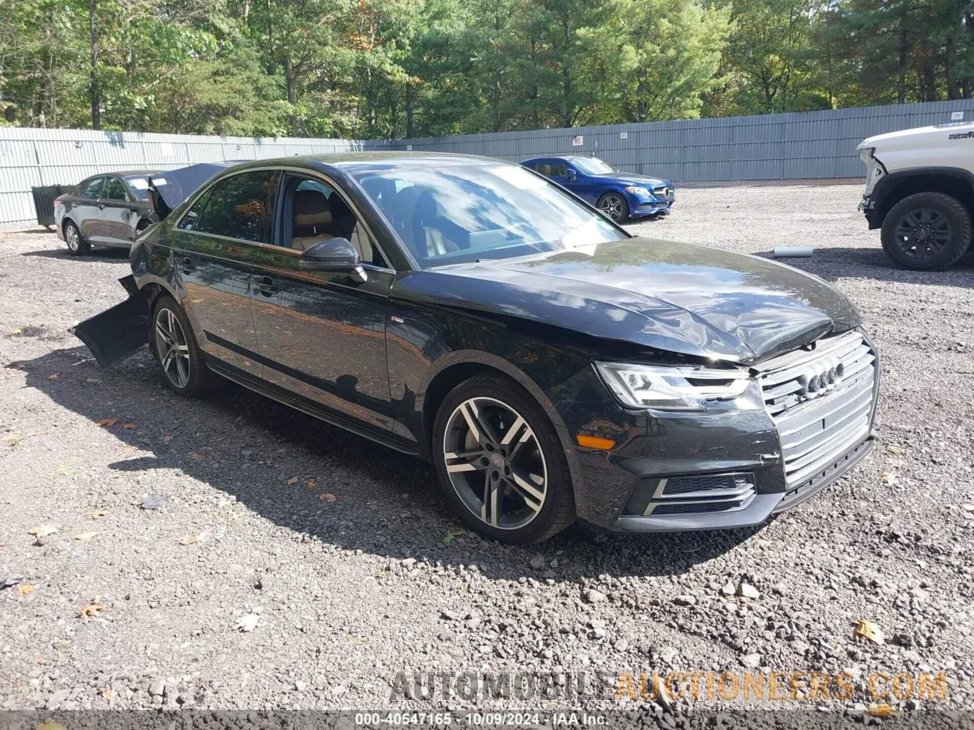 WAUENAF42JN008237 AUDI A4 2018