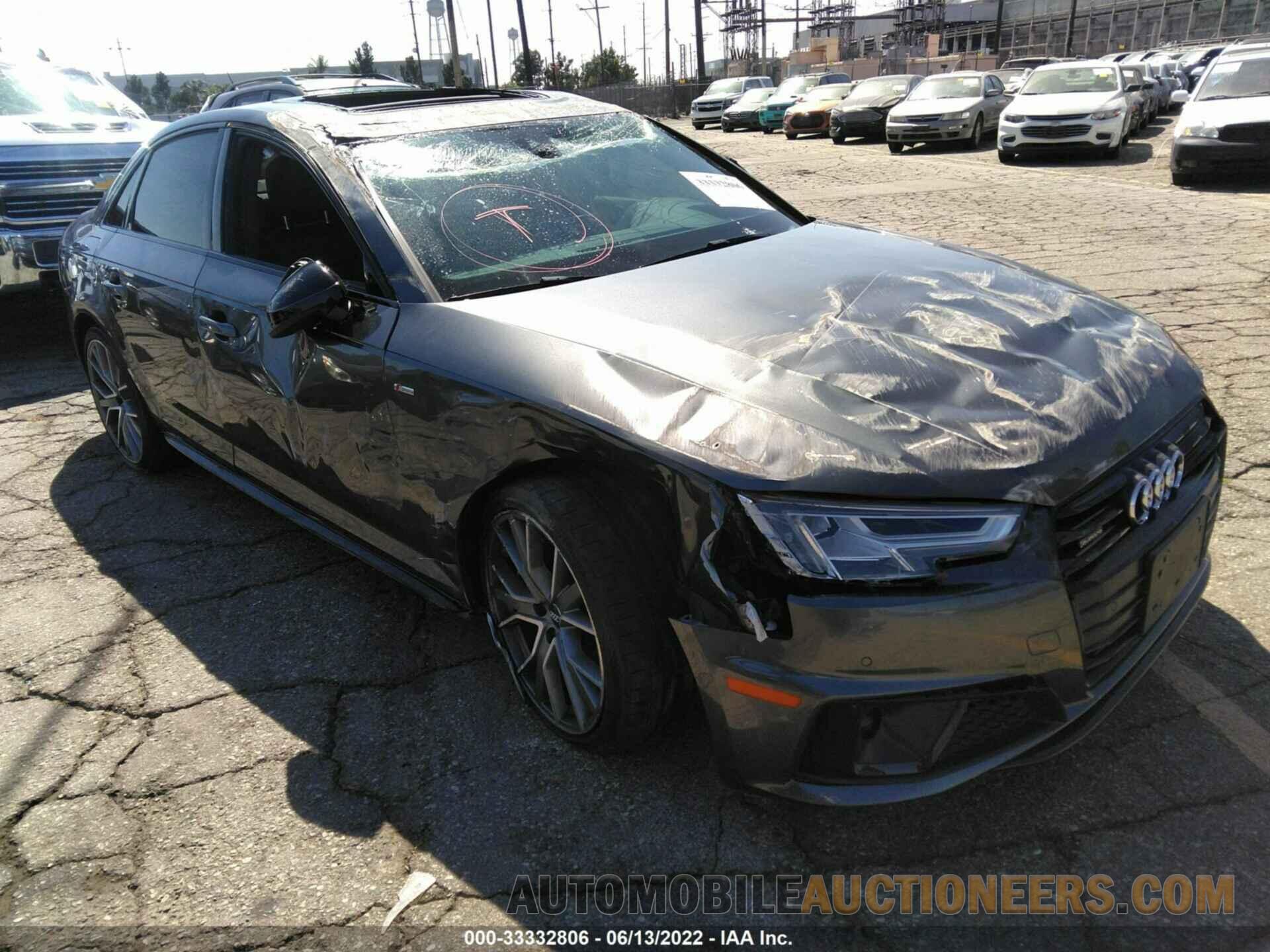 WAUENAF42KA012135 AUDI A4 2019