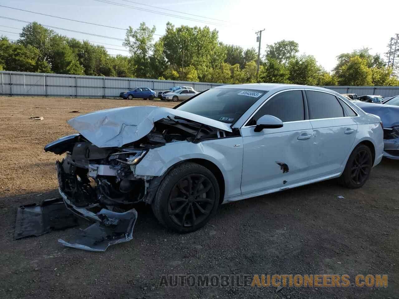 WAUENAF42KA012894 AUDI A4 2019