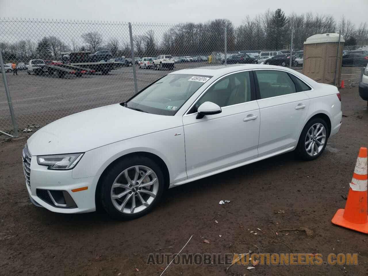 WAUENAF42KA013625 AUDI A4 2019