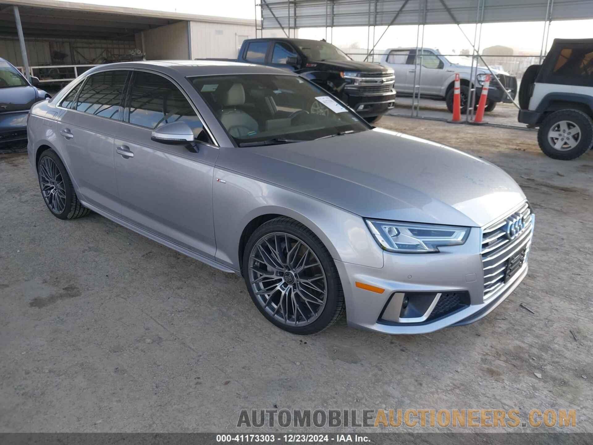 WAUENAF42KN006277 AUDI A4 2019