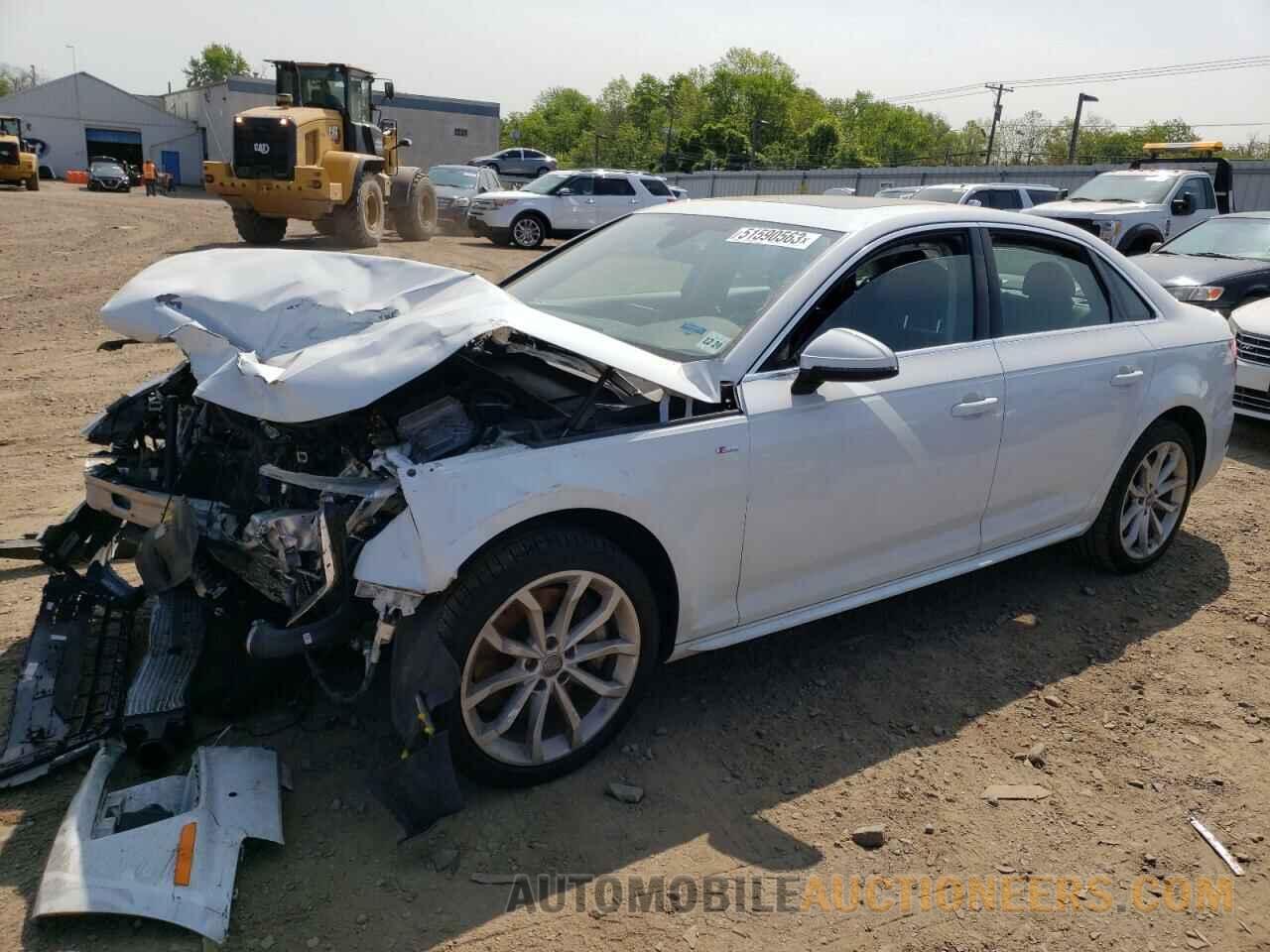 WAUENAF42KN012256 AUDI A4 2019