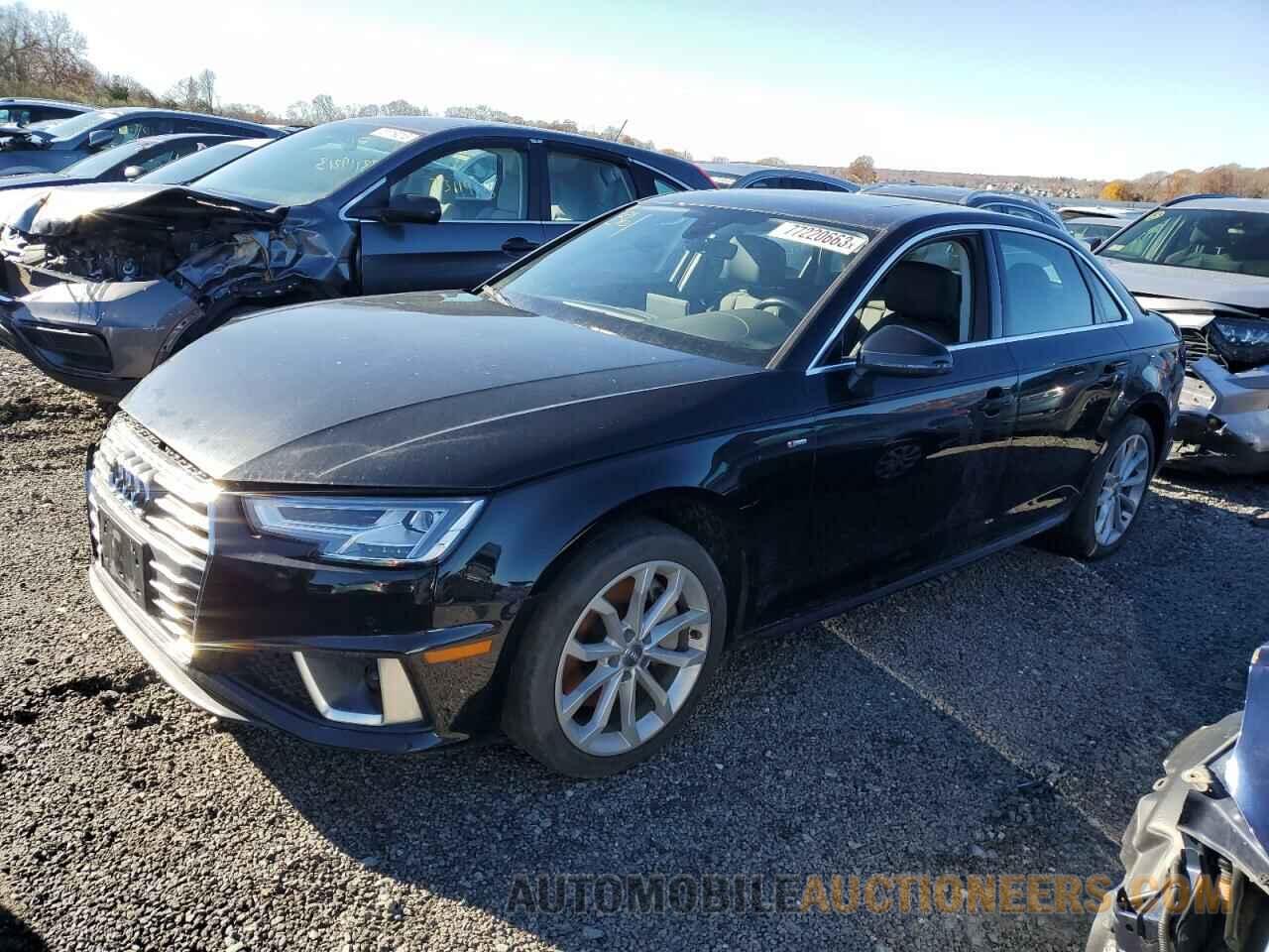 WAUENAF42KN012905 AUDI A4 2019