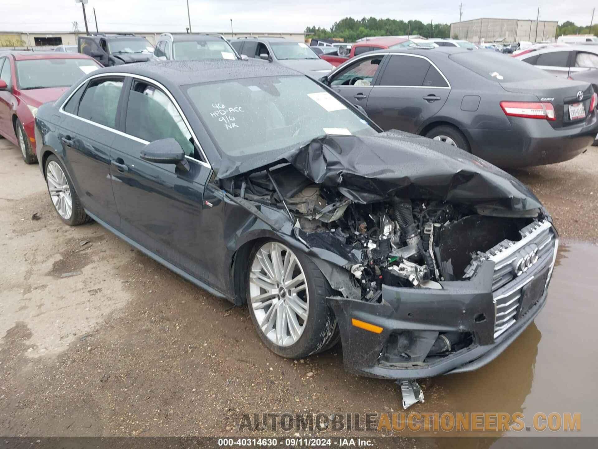 WAUENAF42KN016713 AUDI A4 2019