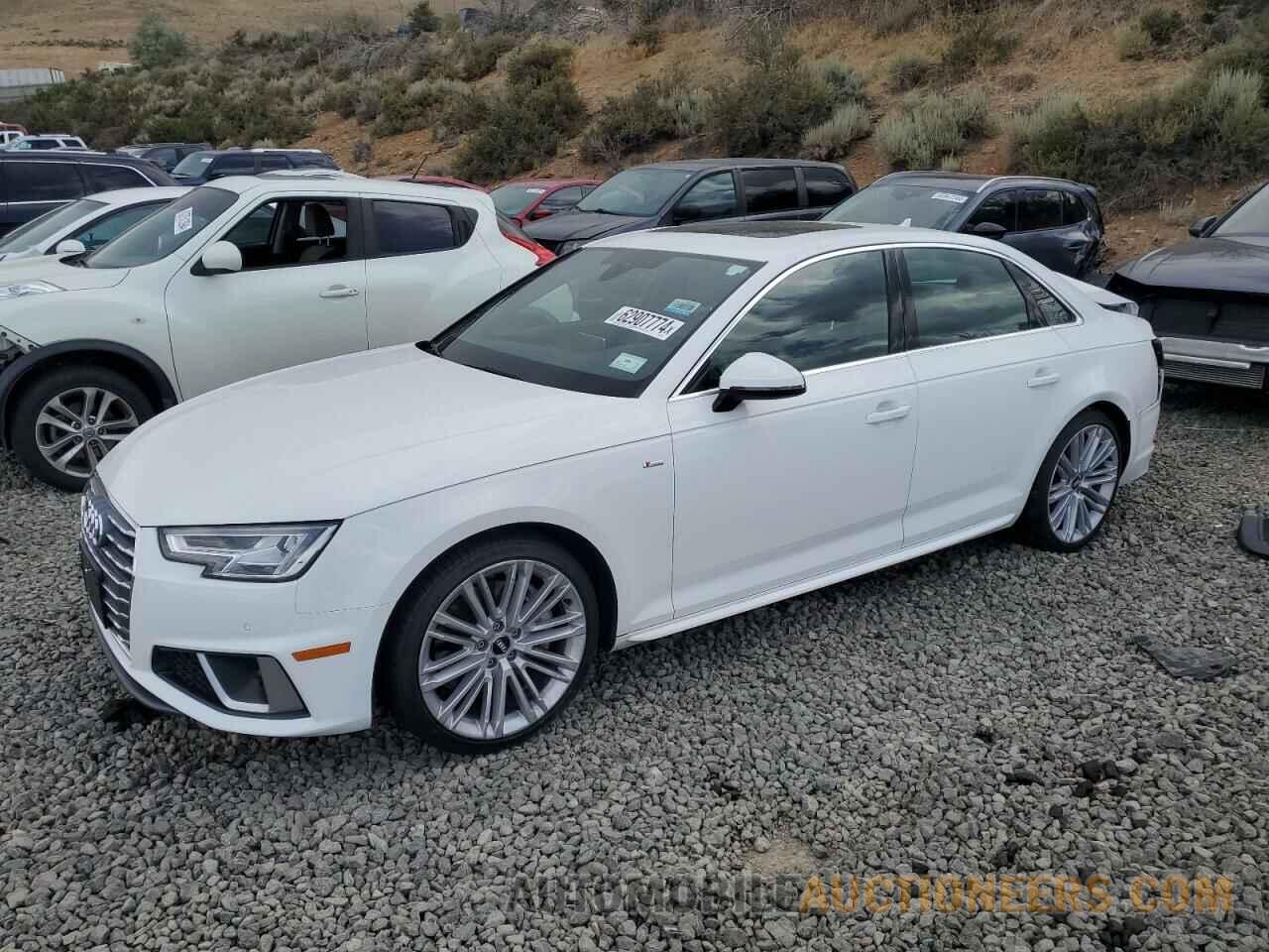 WAUENAF42KN016971 AUDI A4 2019