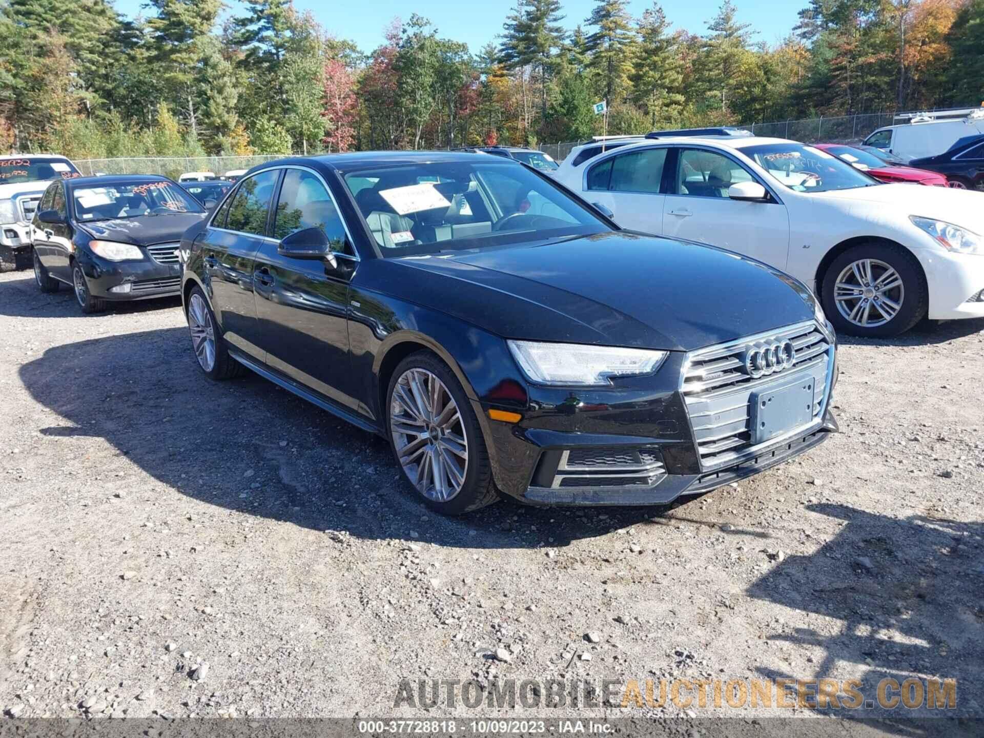 WAUENAF43HN000285 AUDI A4 2017