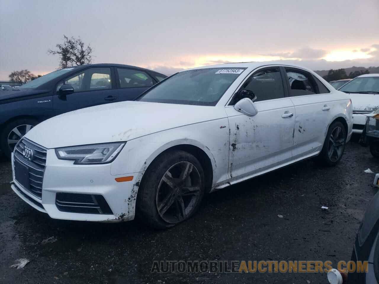 WAUENAF43HN002067 AUDI A4 2017