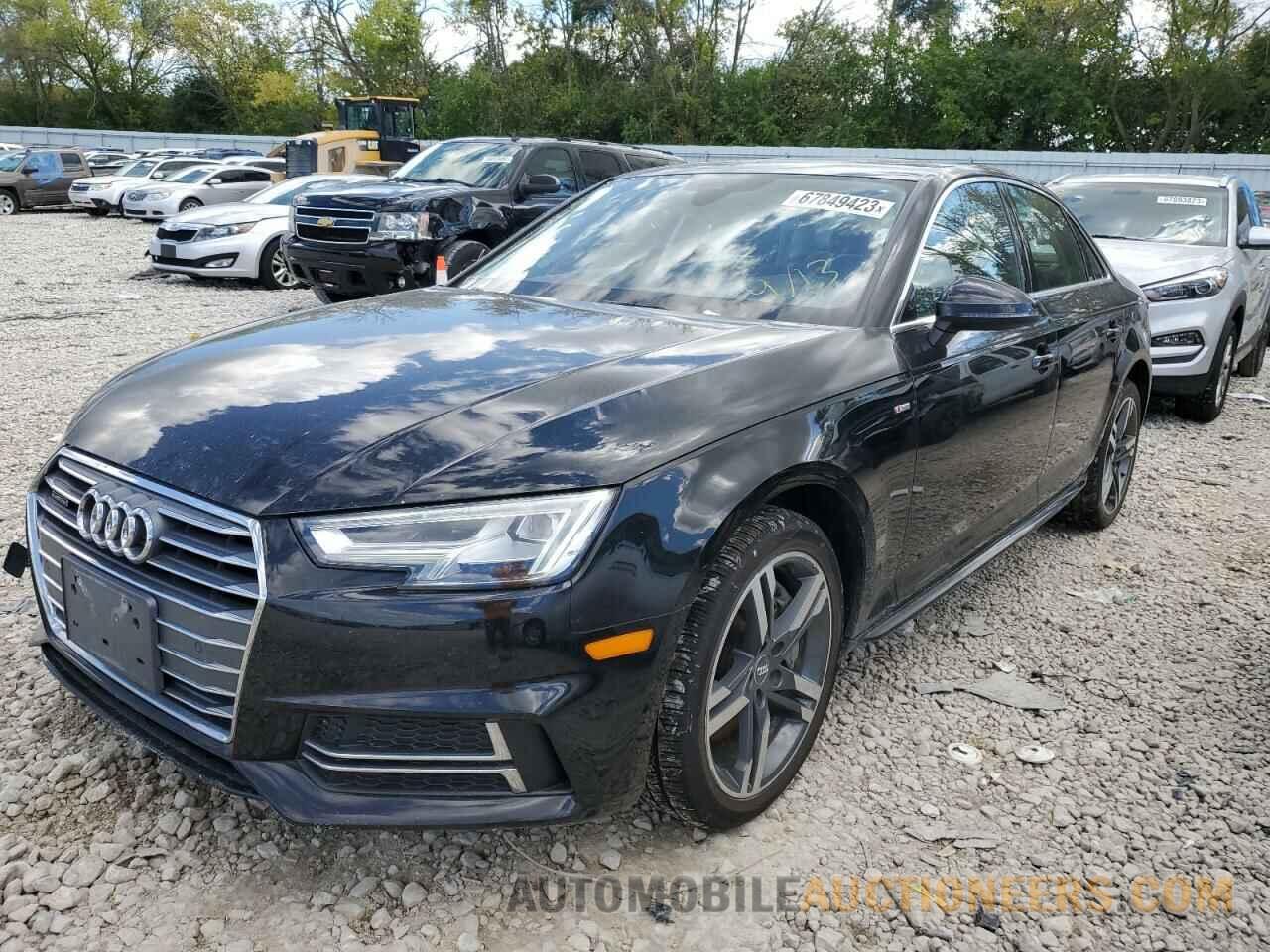 WAUENAF43HN006958 AUDI A4 2017