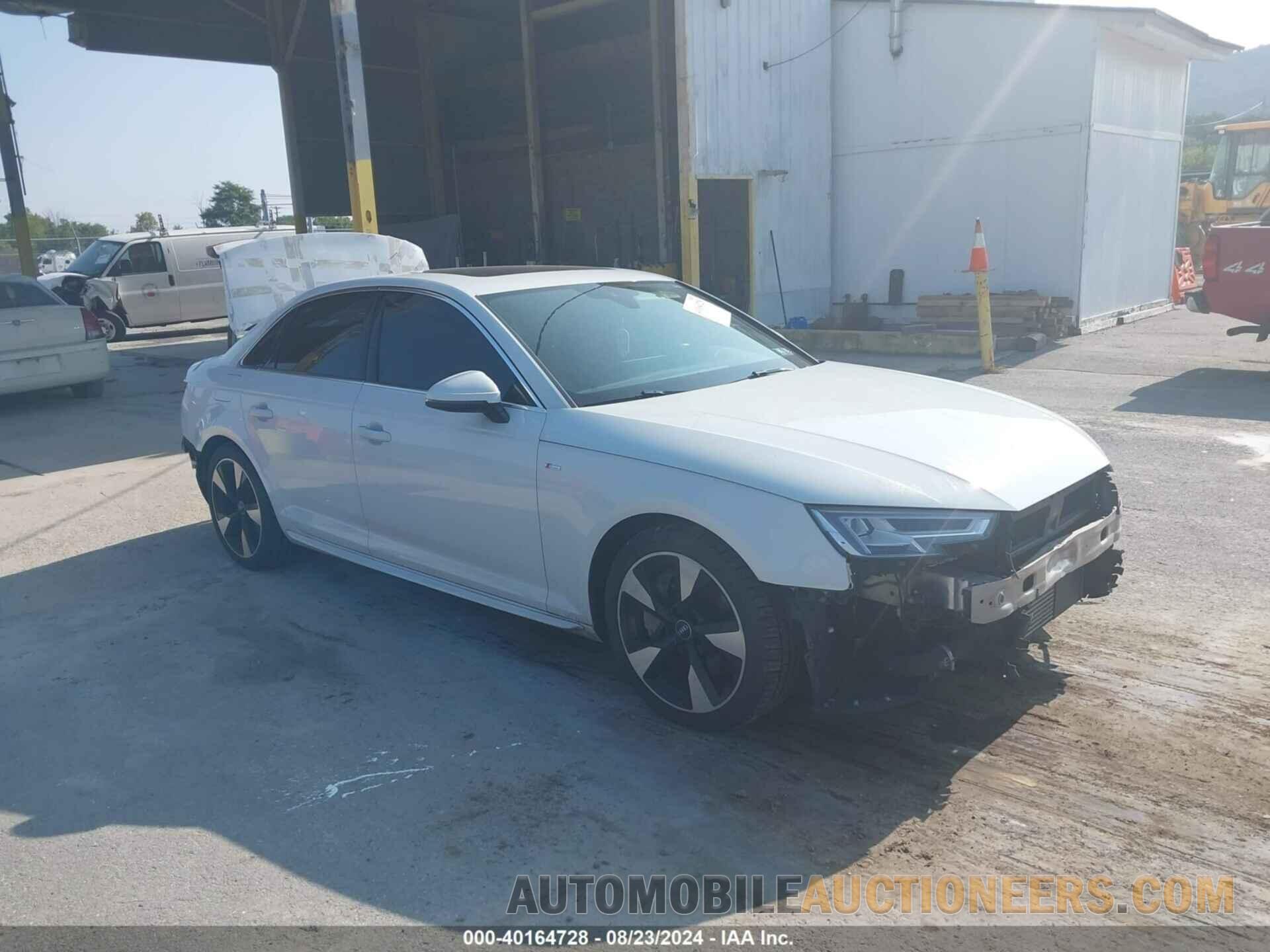 WAUENAF43HN012873 AUDI A4 2017