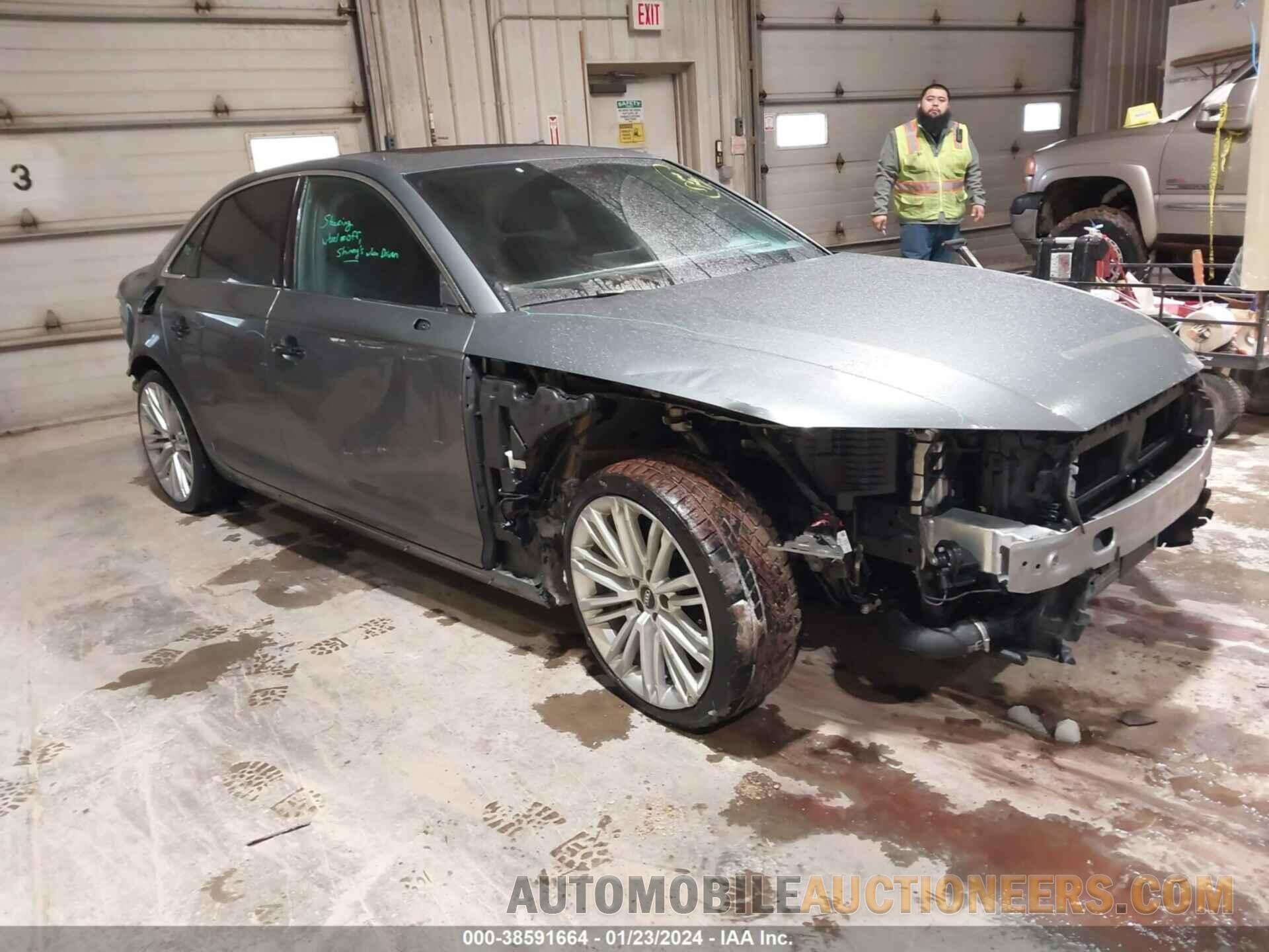 WAUENAF43HN023274 AUDI A4 2017