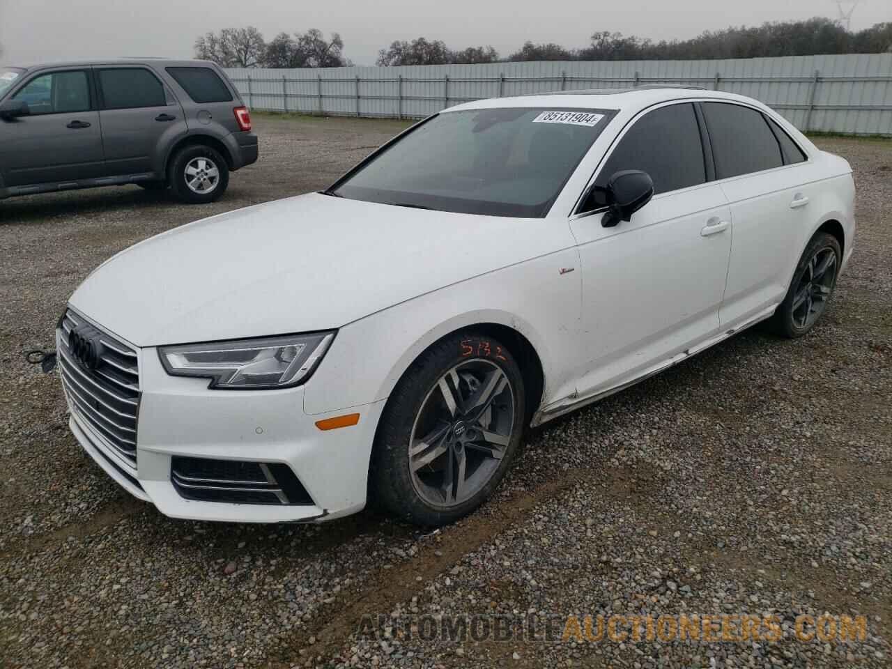 WAUENAF43HN024635 AUDI A4 2017