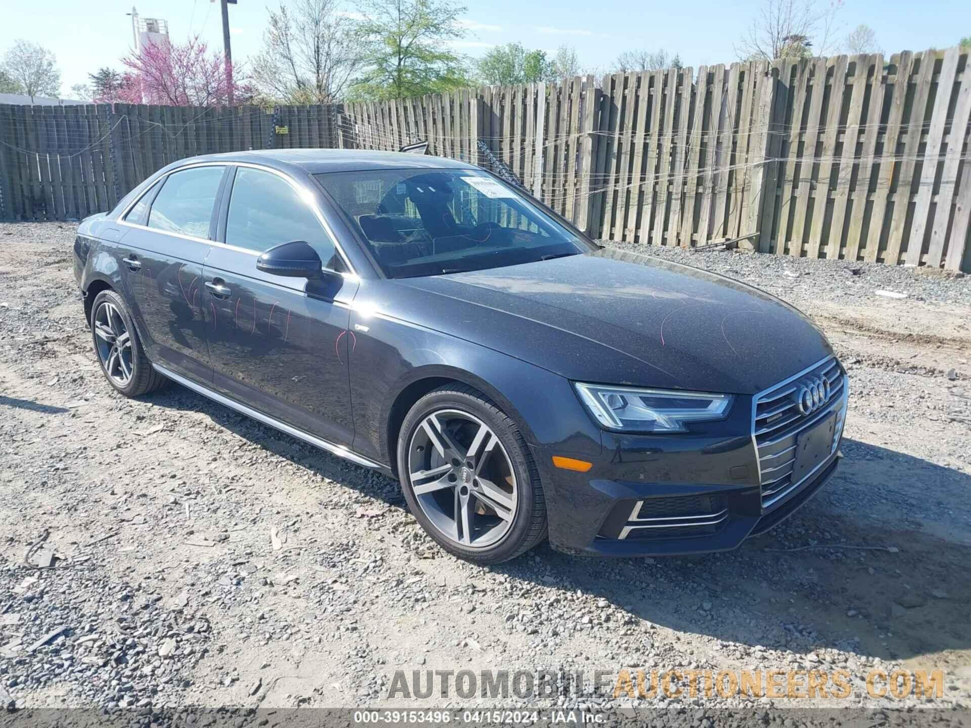 WAUENAF43HN025932 AUDI A4 2017