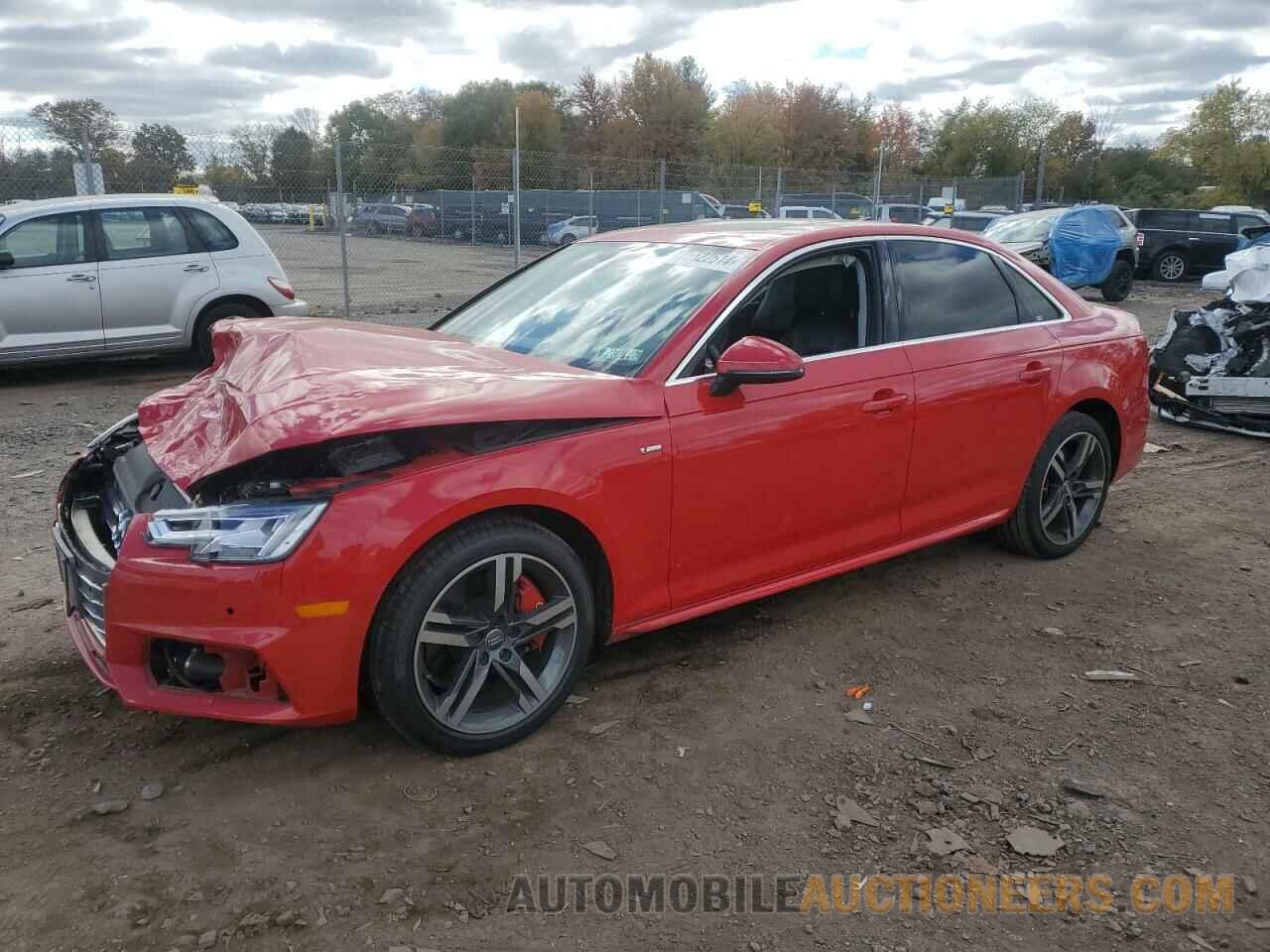 WAUENAF43HN025994 AUDI A4 2017