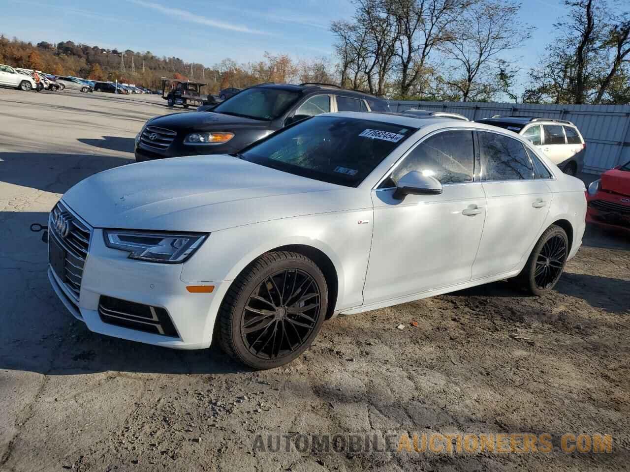 WAUENAF43HN026689 AUDI A4 2017