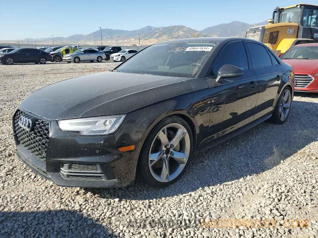 WAUENAF43HN039121 AUDI A4 2017