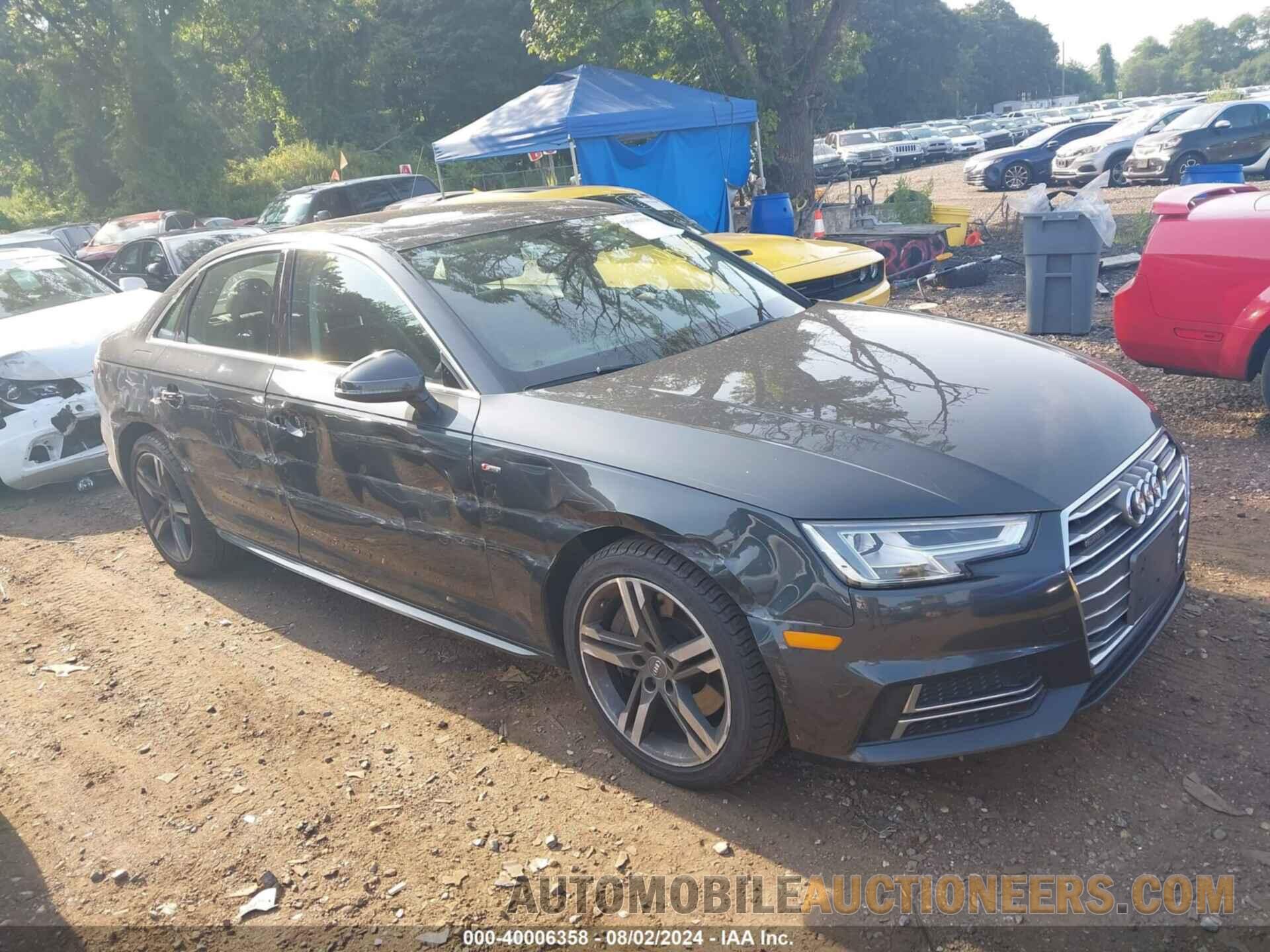 WAUENAF43HN055979 AUDI A4 2017