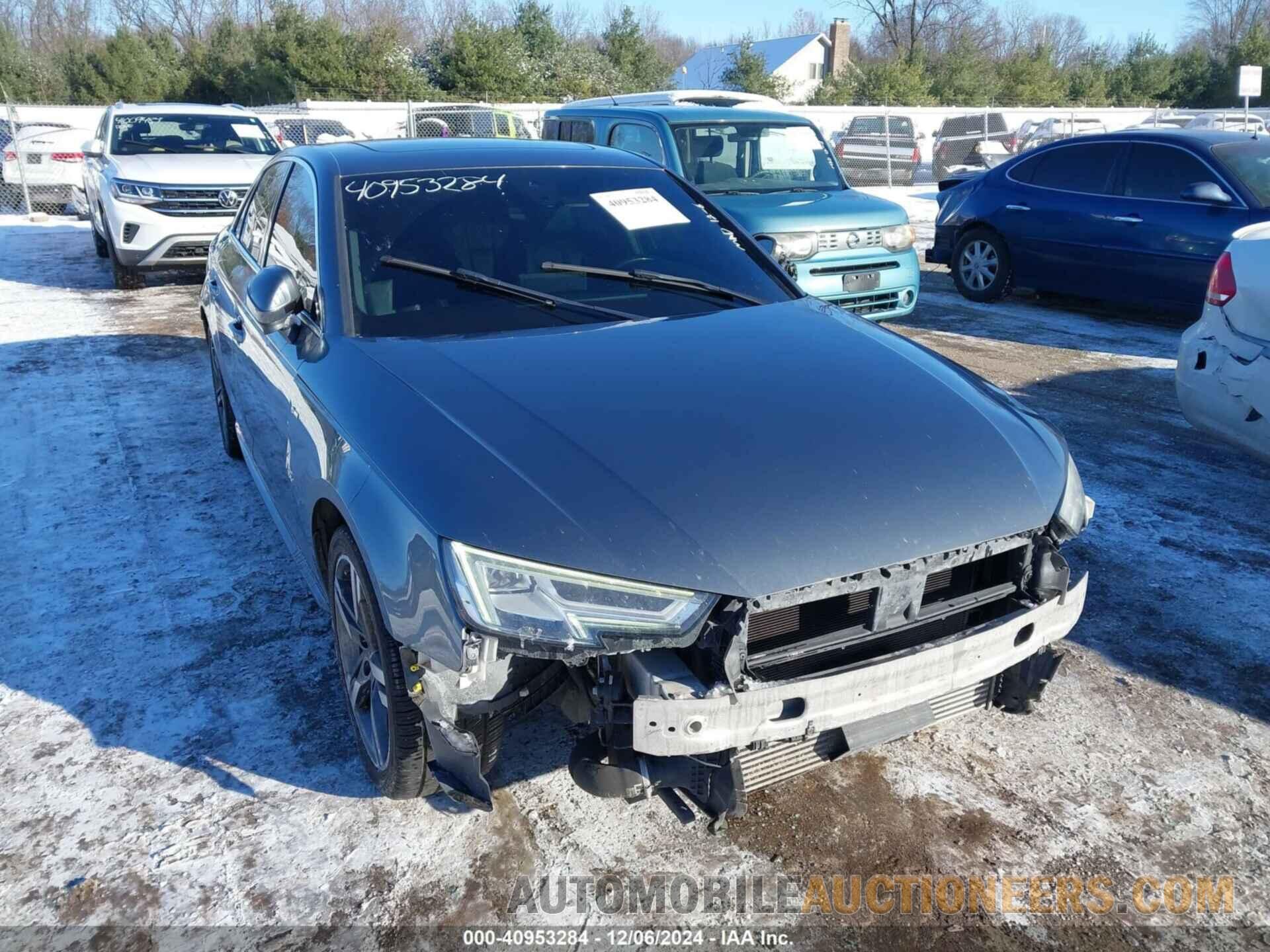 WAUENAF43HN063550 AUDI A4 2017